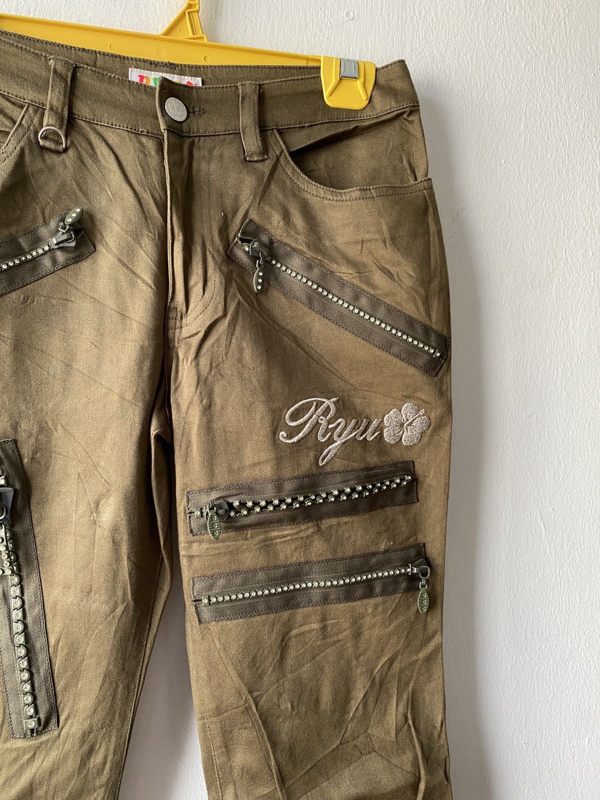 Japanese Brand × Seditionaries Japanese Brand RYU Multi Zipper Pant Size US 26 / EU 42 - 7 Thumbnail