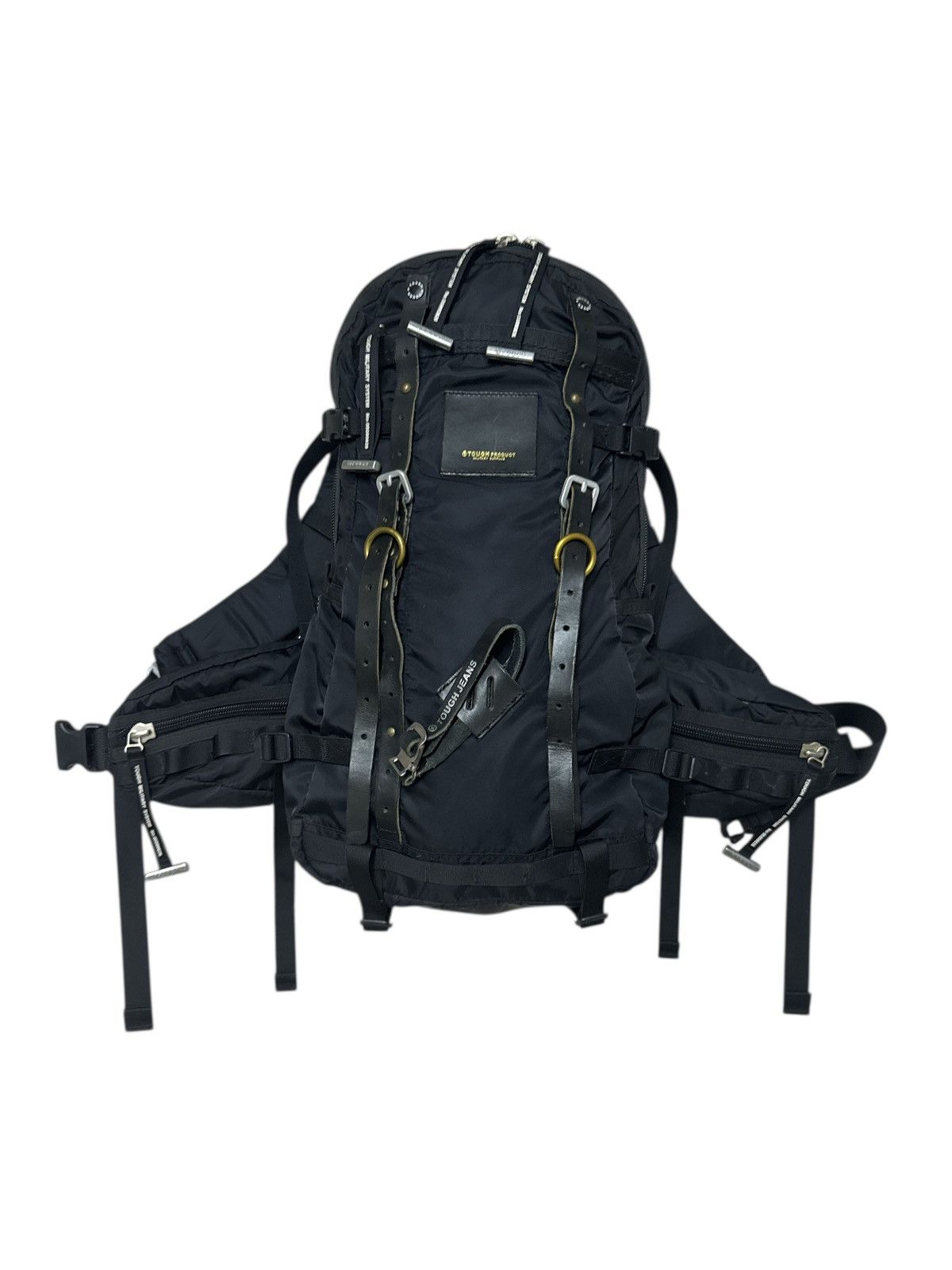 Japanese Brand × Streetwear Tough Jeansmith Military Backpack
