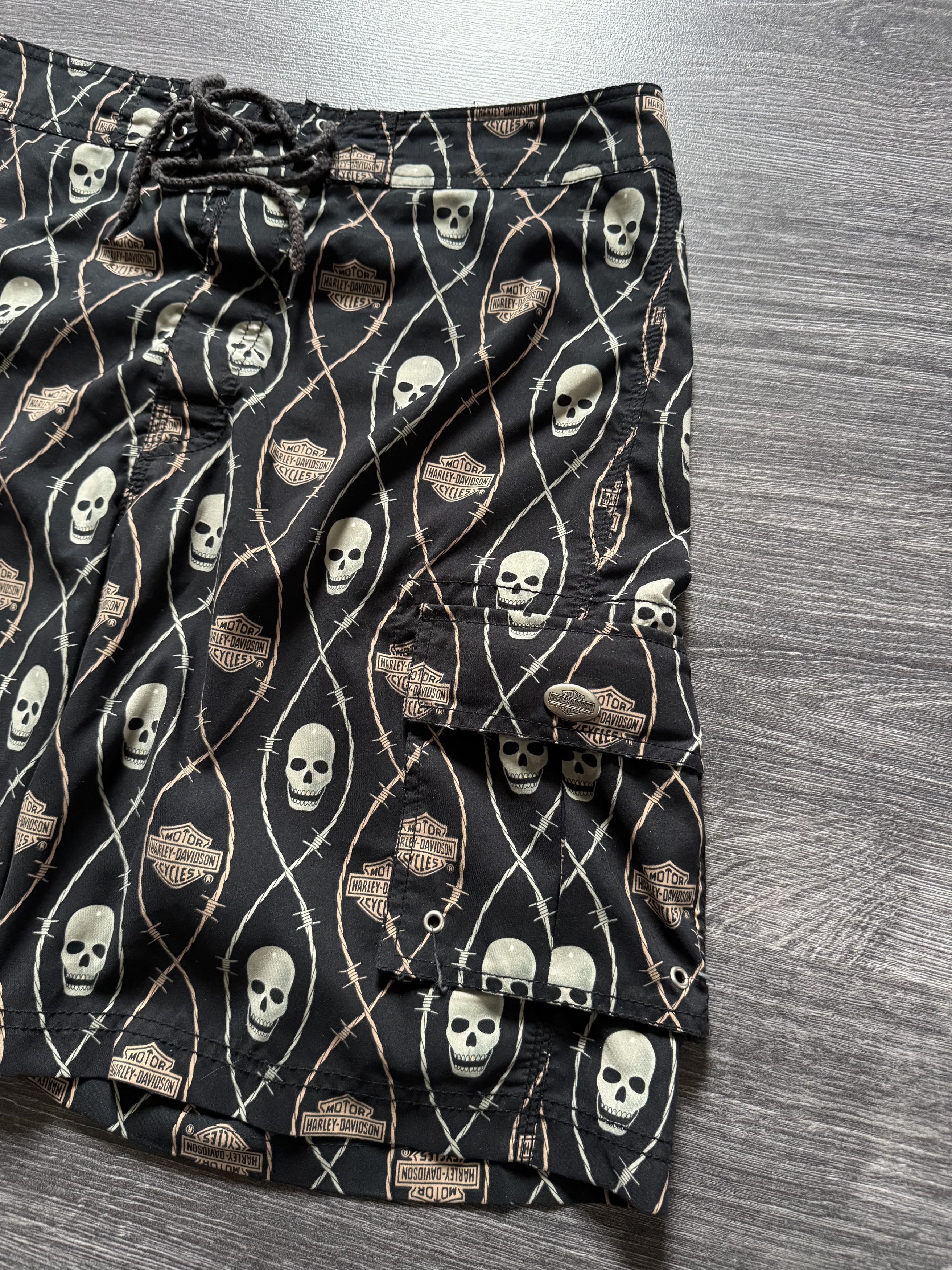 Harley Davidson Harley Davidson Vintage Monogram Shorts Monogram Size US 34 / EU 50 - 4 Thumbnail