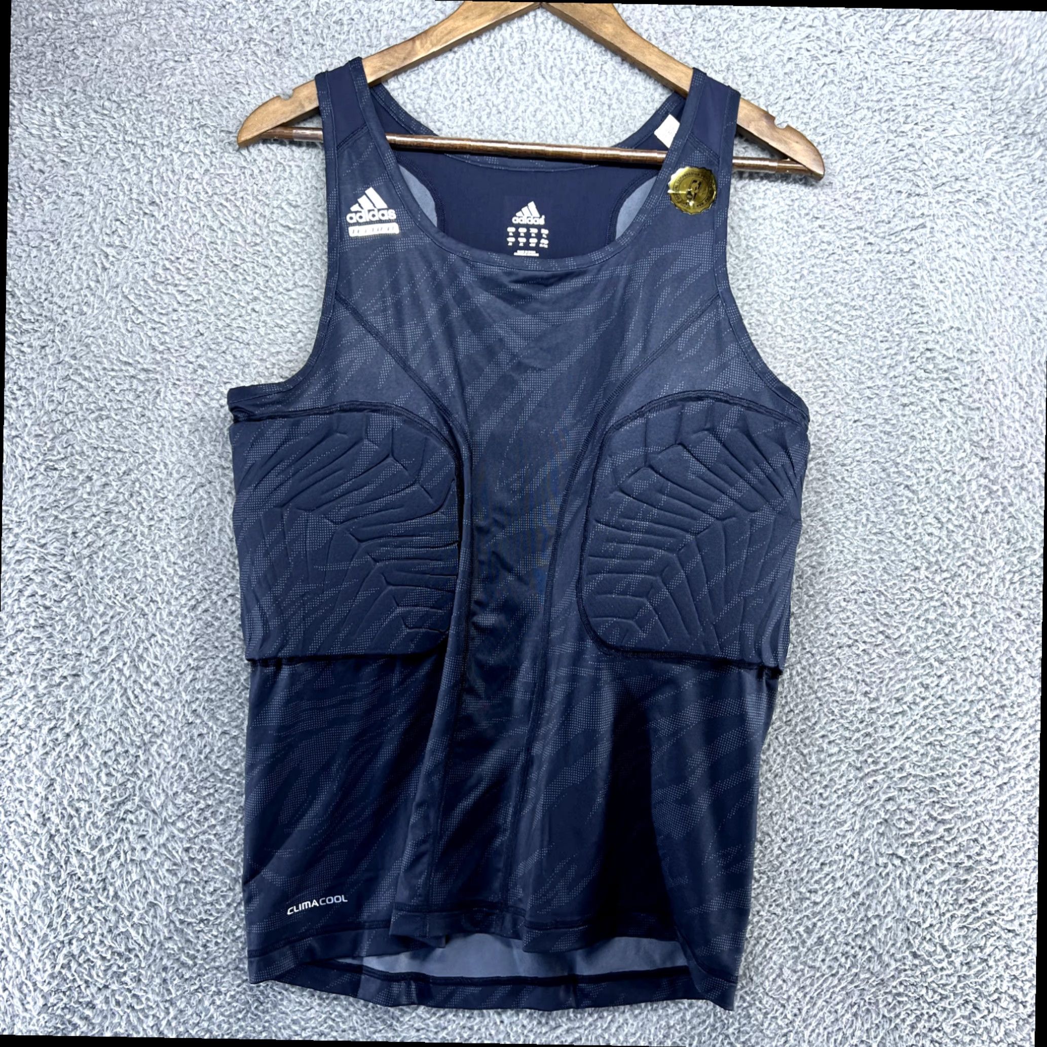 Adidas techfit padded shirt clearance