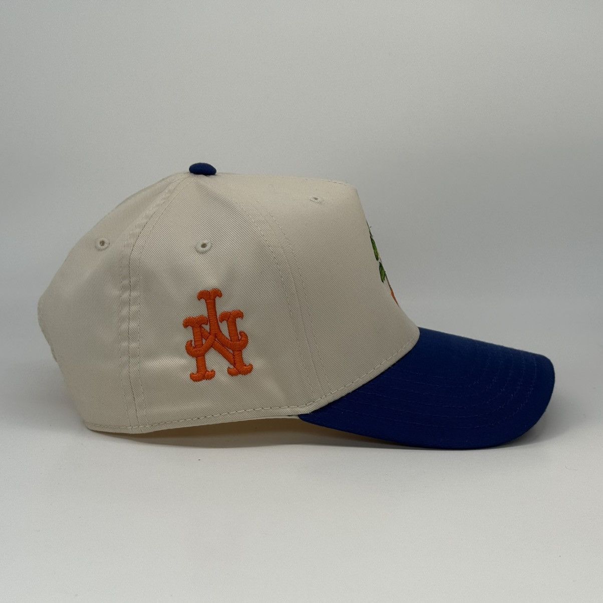 Japanese Brand NY Mets x Bonsai Tree Snapback - Natural and Blue Size ONE SIZE - 3 Thumbnail