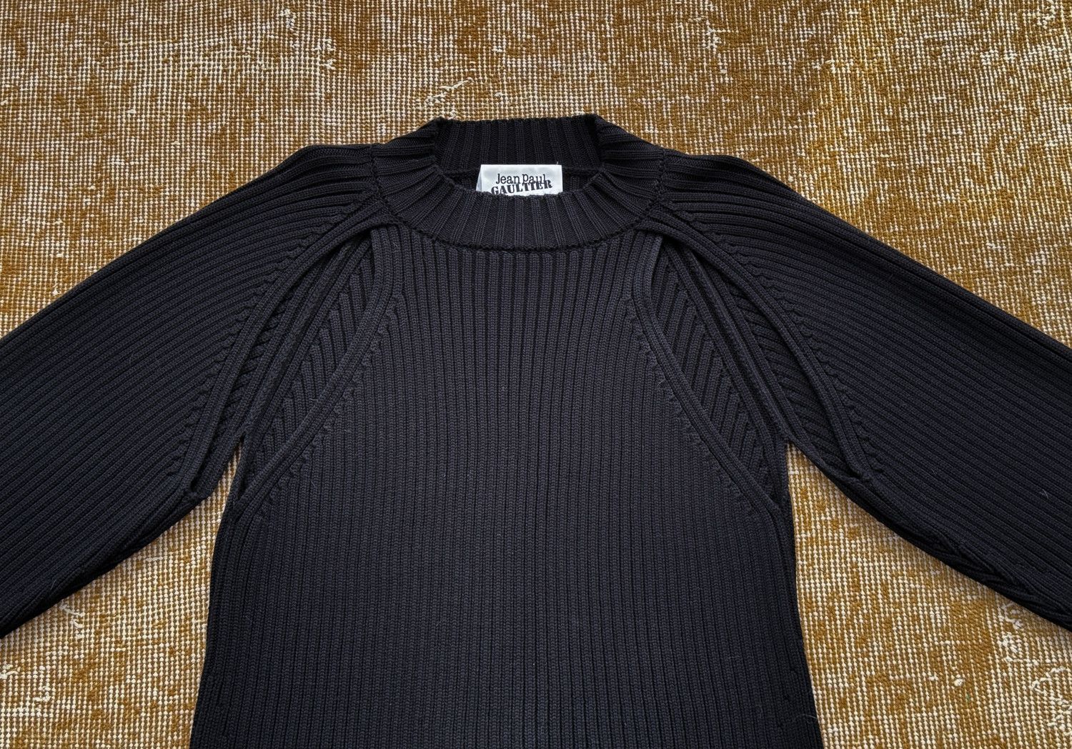 Jean Paul Gaultier Jean Paul Gaultier Ribbed Sweater XL Merino Wool Size XL / US 12-14 / IT 48-50 - 2 Thumbnail