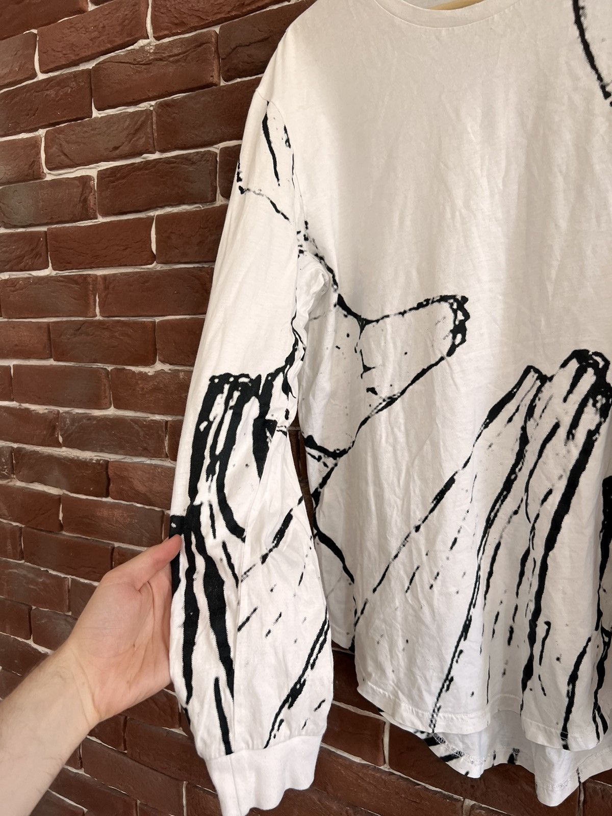 Stampd Rare Stampd Abstract oversized longsleeve tee Hype streetwea Size US L / EU 52-54 / 3 - 4 Thumbnail