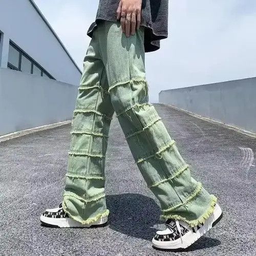 Japanese Brand × Jean Y2K Streetwear Stacked Jeans Baggy Pants Size US 32 / EU 48 - 3 Thumbnail