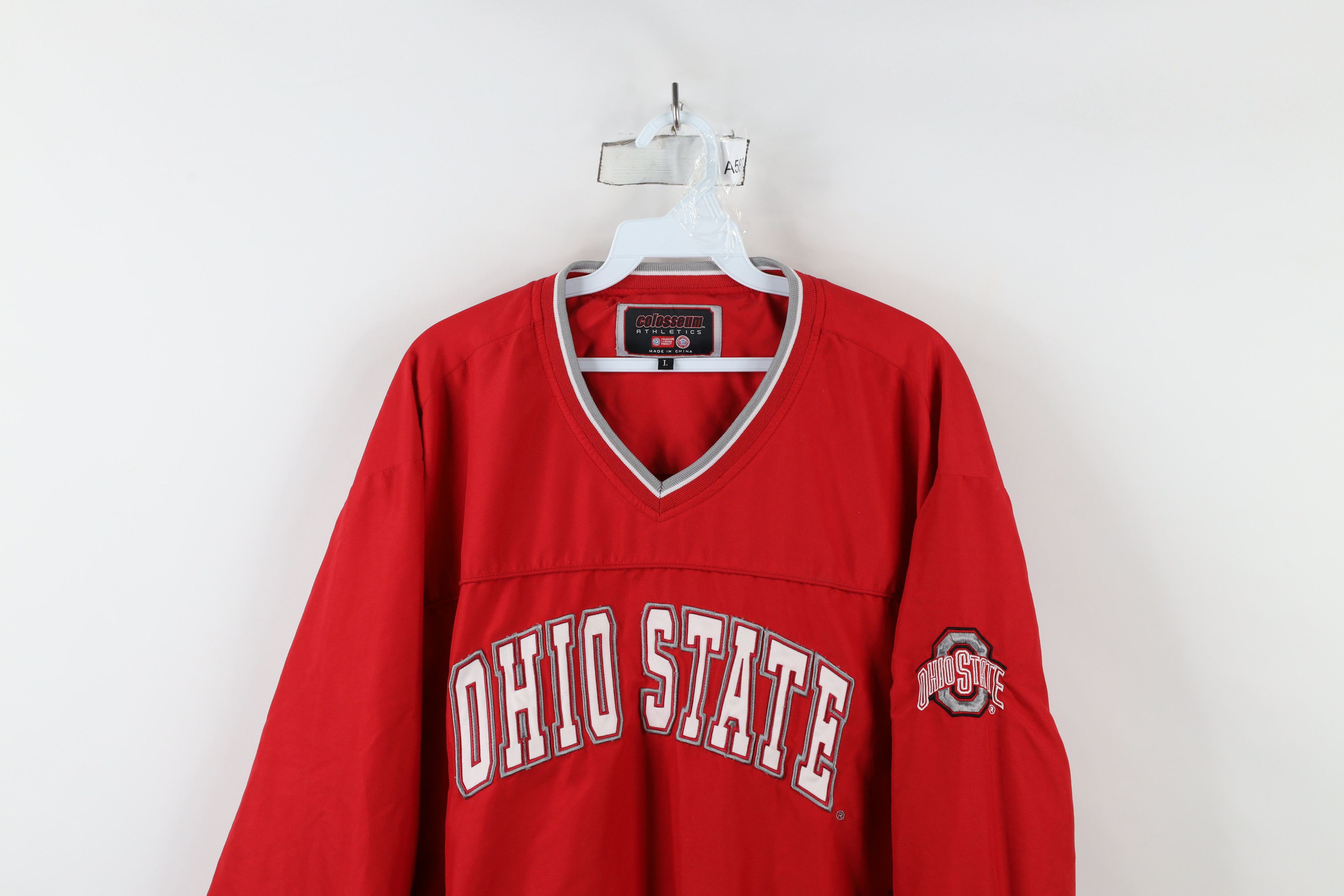Vintage Vintage 90s Ohio State University Windbreaker Jacket Size US L / EU 52-54 / 3 - 2 Thumbnail