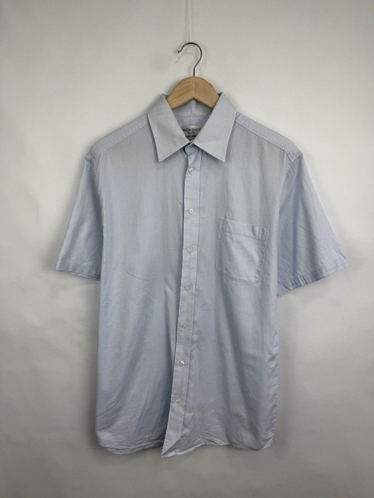 Yves Saint Laurent Vintage 90s Yves Saint Laurent YSL Shirt Rare Retro Hype Y2K Size US L / EU 52-54 / 3 - 3 Thumbnail
