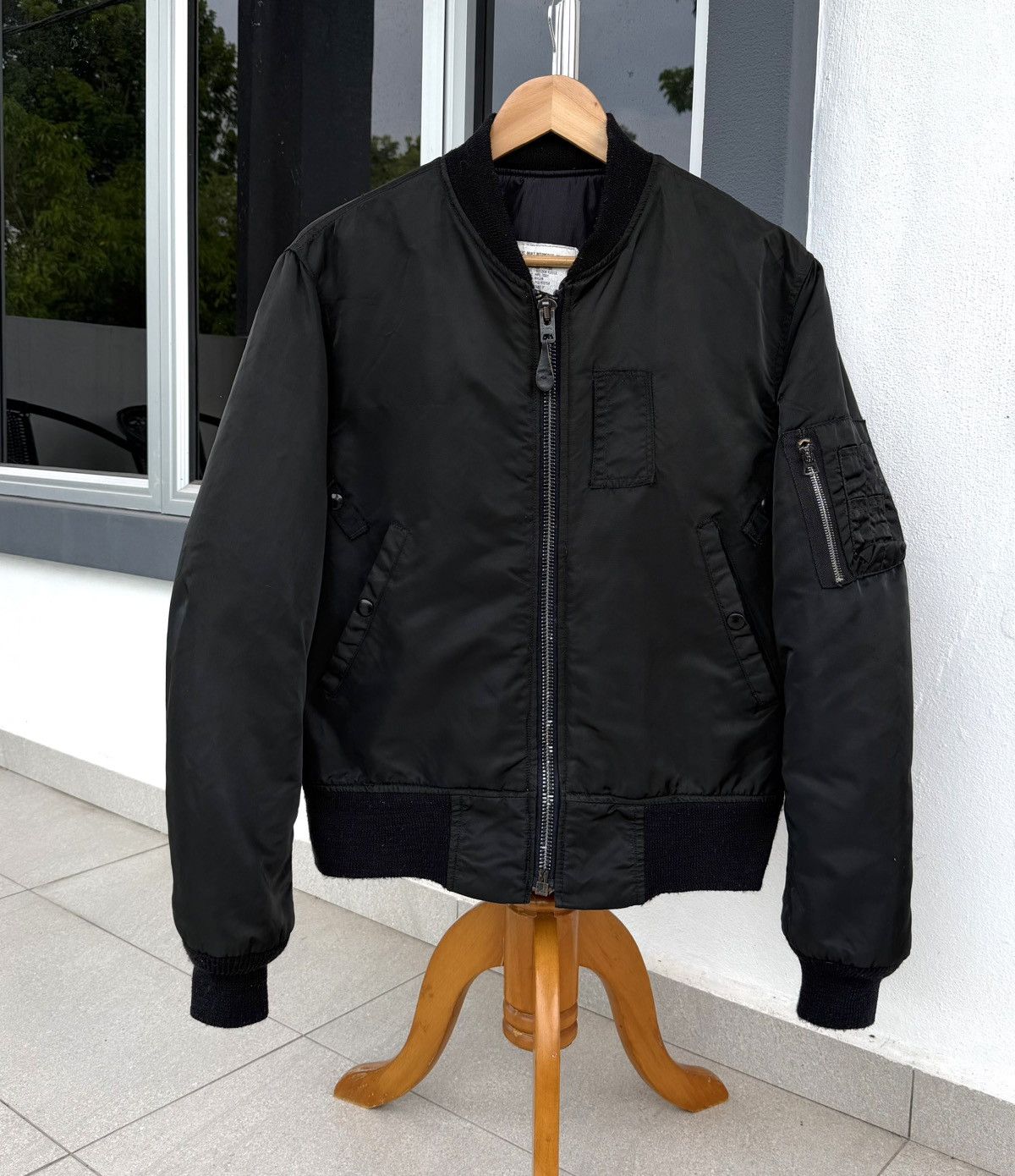 Vintage Vintage SPIEWAK Golden Fleece MA-1 Bomber Jacket USA Size US M / EU 48-50 / 2 - 5 Thumbnail