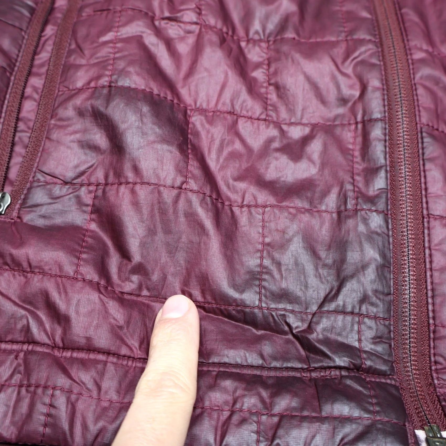 Patagonia Patagonia Jacket Womens Medium Red Nano Puff Insulated Light Pack Puffer Size M / US 6-8 / IT 42-44 - 5 Thumbnail
