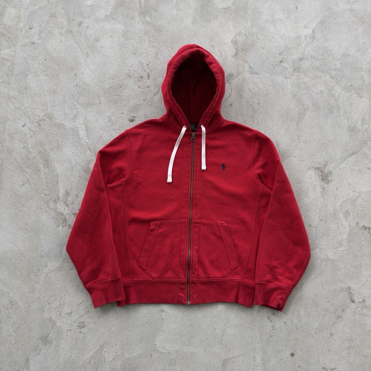 Polo Ralph Lauren Vintage 90s Polo Ralph Lauren Full Zip Hooded Sweatshirt Size US M / EU 48-50 / 2 - 1 Thumbnail