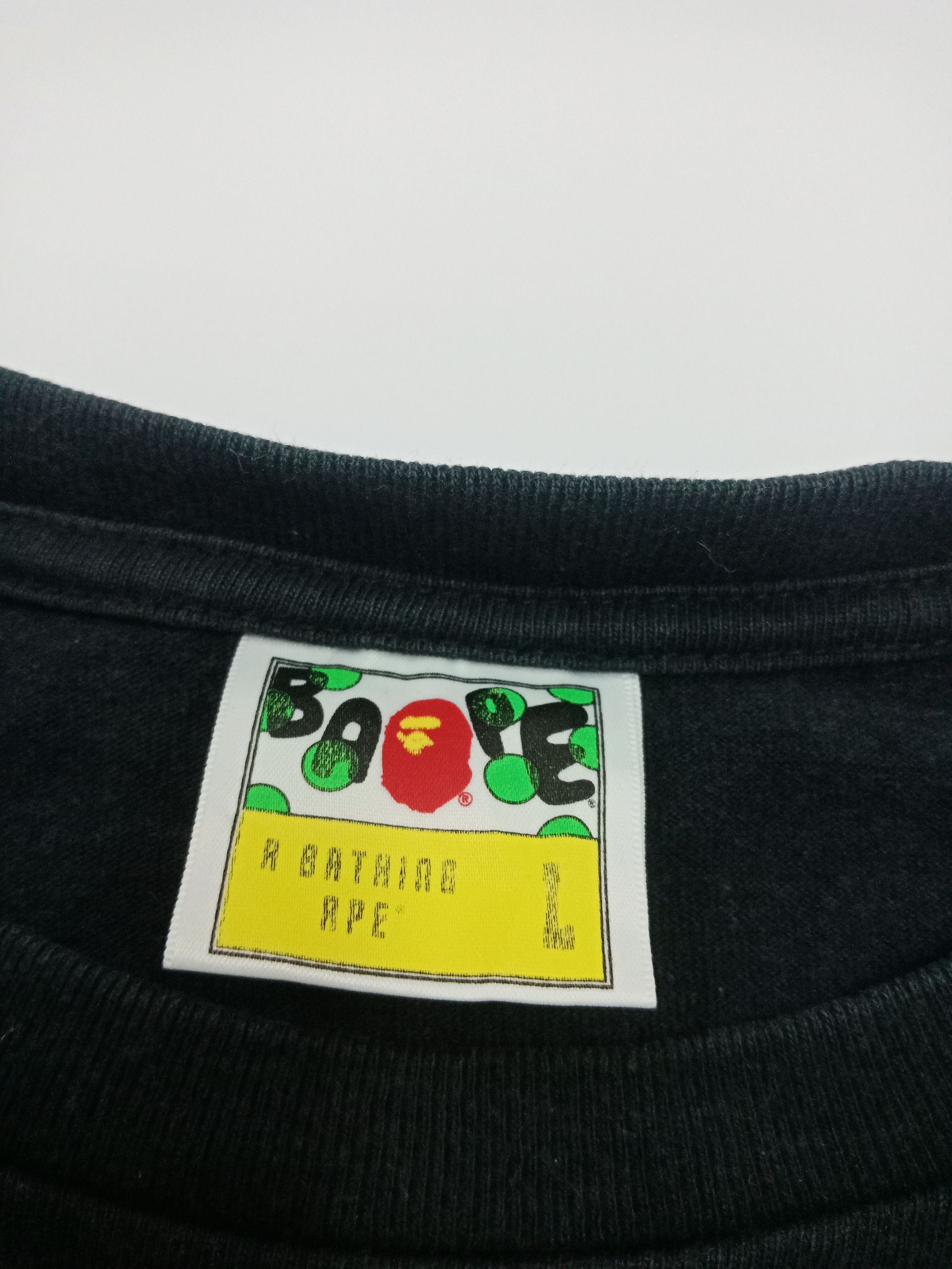 Bape Color Camo Ape Face Tee Size US L / EU 52-54 / 3 - 8 Thumbnail