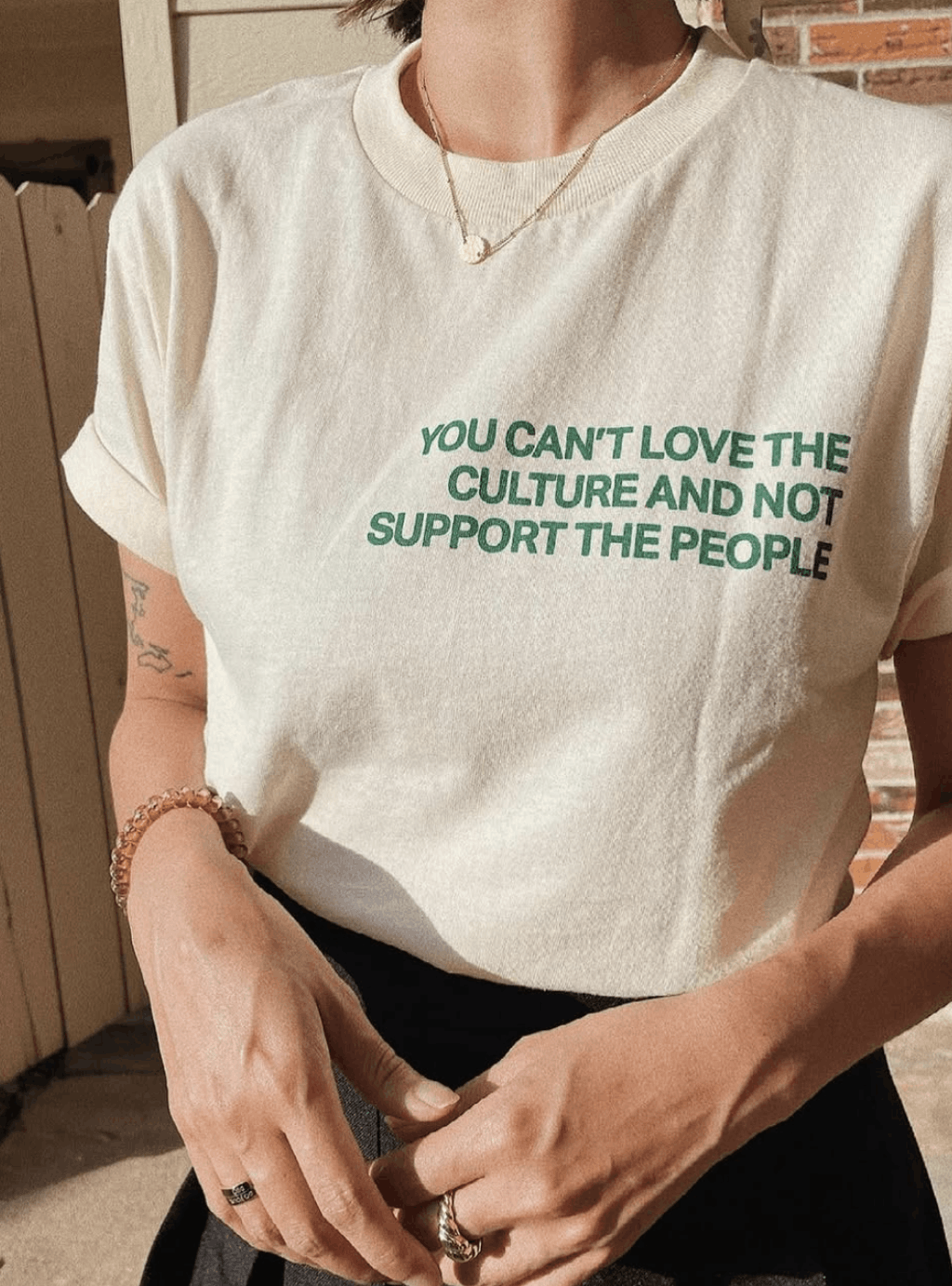 Other Erwin Hines Future is Color “Respect The People” Tee, Size M Size US M / EU 48-50 / 2 - 5 Thumbnail