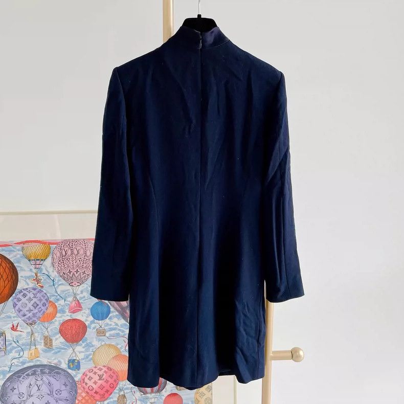 Givenchy Givenchy Size36 Navy Blue Dress Size XL / US 12-14 / IT 48-50 - 2 Thumbnail