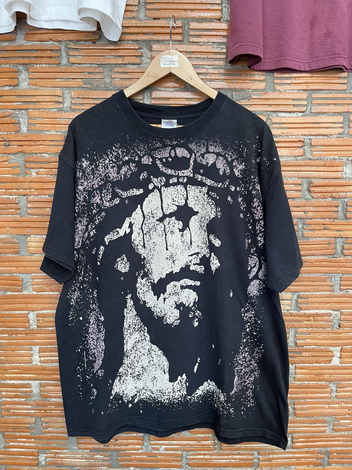 Fashion Victim Vintage Y2K Fashion Victims 2005 Jesus T Shirt XL Size US XL / EU 56 / 4 - 1 Thumbnail