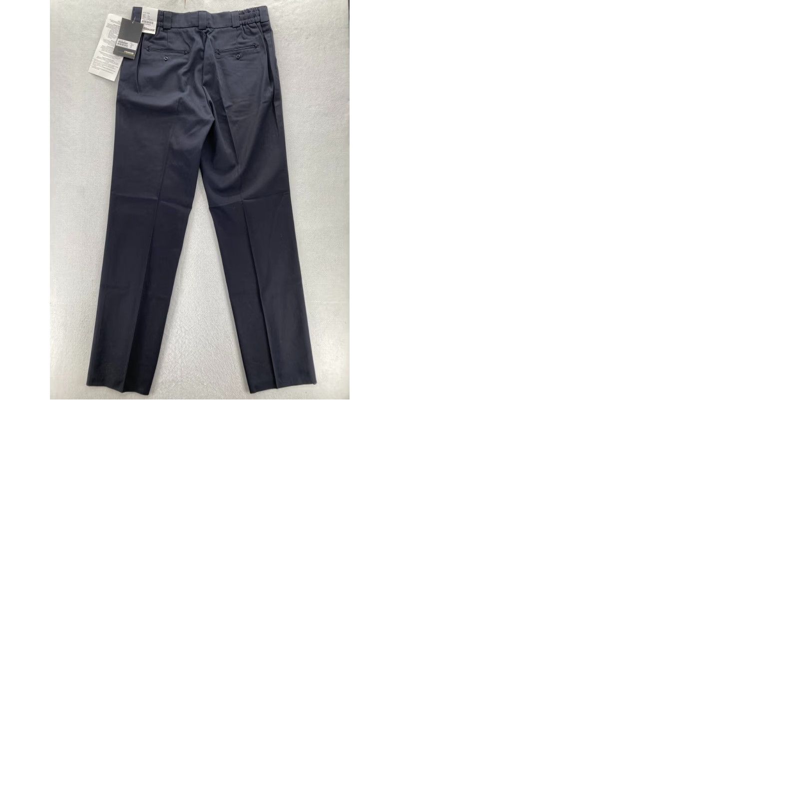 Vintage Blauer 4-Pocket Trousers Pants Blauer Mens 37 Navy Blue 100% Cotton Chino Straight Regular NWT Unhemmed Pants Mens Blue 4-Pocket Trousers NWT Size US 37 - 9 Thumbnail