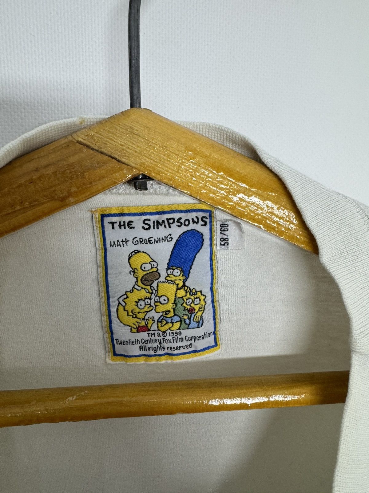 The Simpsons Vintage T Shirt Bart Simpsons 1999 Size US XXL / EU 58 / 5 - 10 Thumbnail