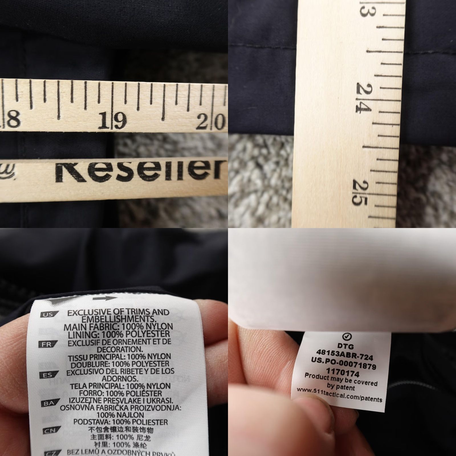 Vintage 5.11 Tactical Jacket Mens XS Blue Valiant Duty 3 In 1 Parka Coat Shell Size US XS / EU 42 / 0 - 8 Thumbnail