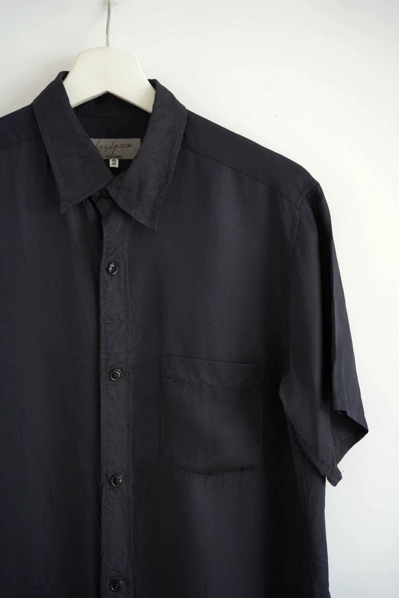 Yohji Yamamoto Yohji Yamamoto 14ss cuprammonium short-sleeved shirt Size US M / EU 48-50 / 2 - 3 Thumbnail