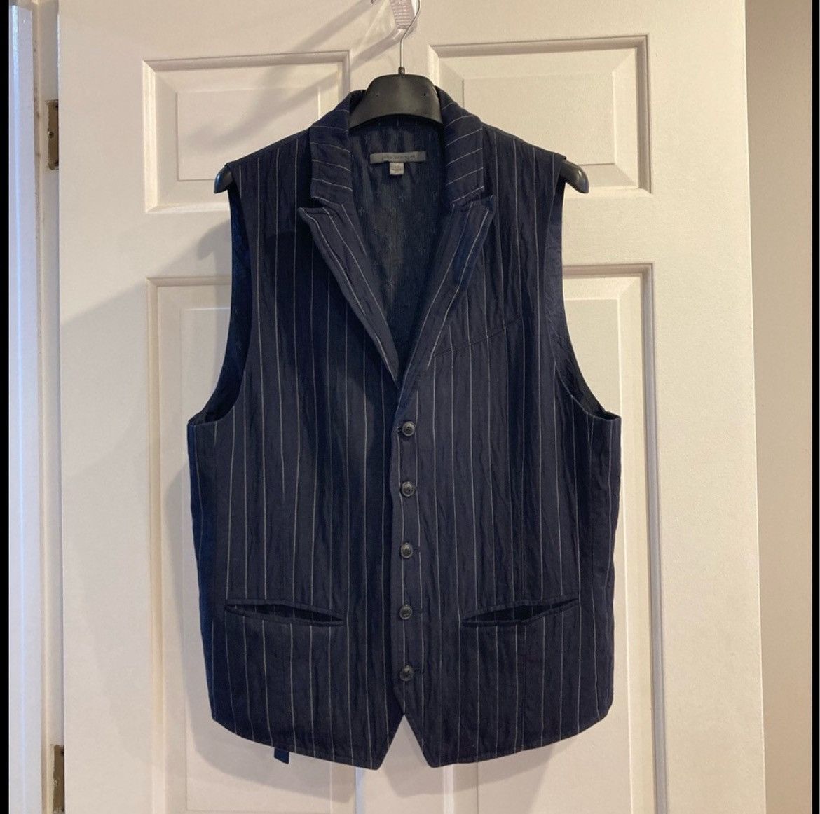 John Varvatos Wire leak lapel vest. 50 Size US M / EU 48-50 / 2 - 2 Thumbnail