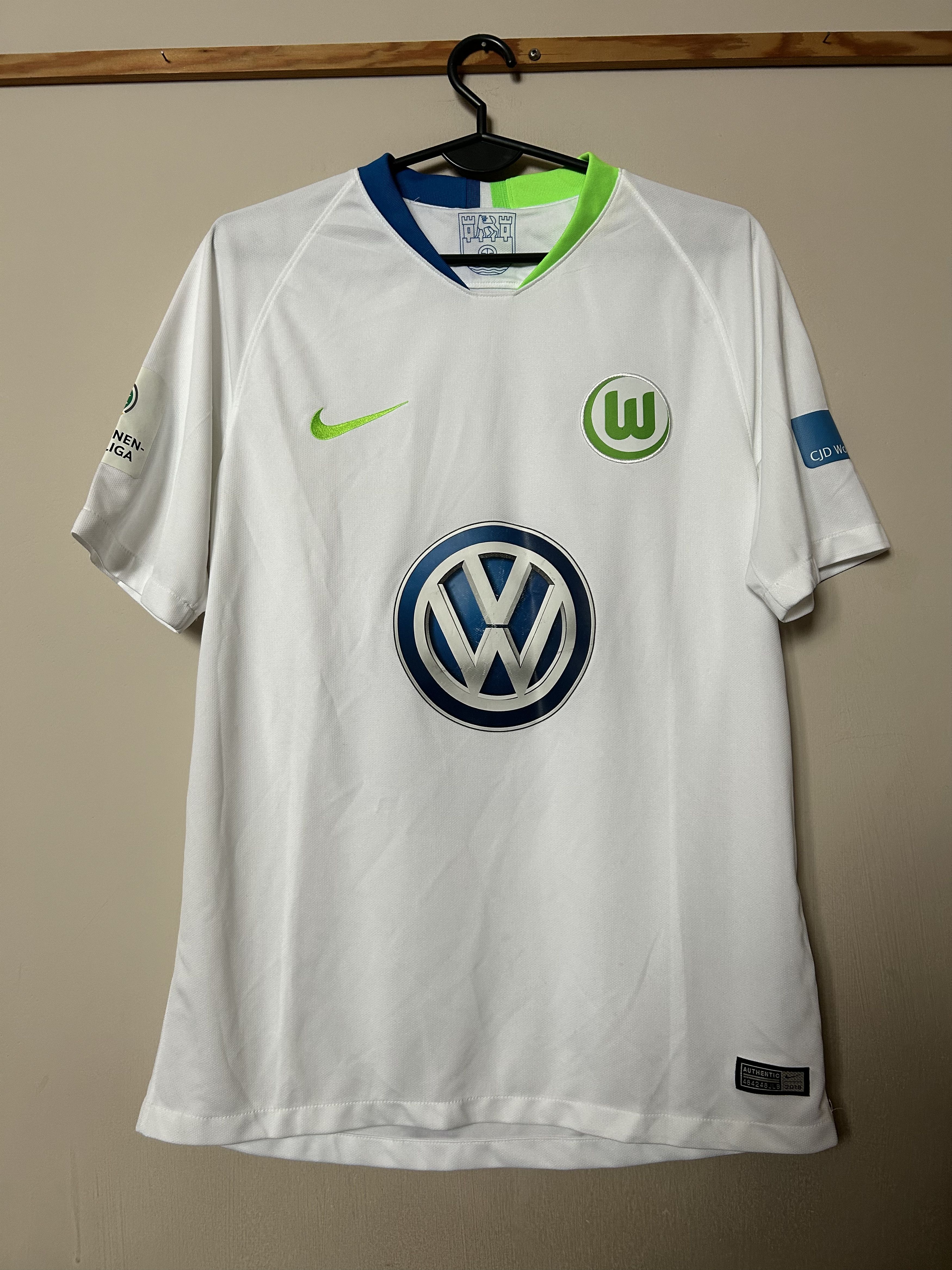 Nike FVL WOLFSBURG #13 GERHARDT - 2018 - 2019 - Nike -M - UNIQUE Size US M / EU 48-50 / 2 - 2 Thumbnail