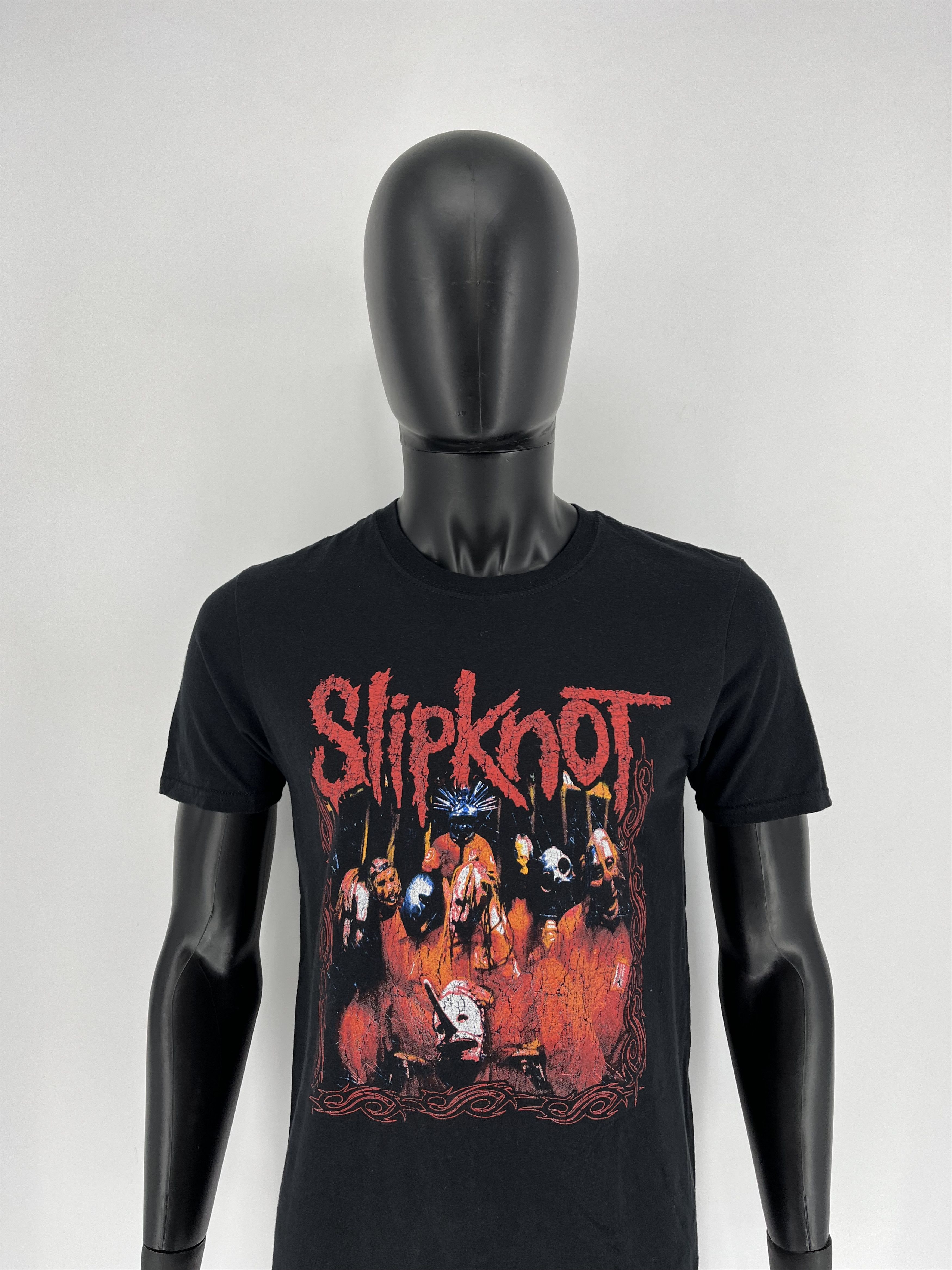 Band Tees × Slipknot × Vintage Slipknot Vintage Y2K T-Shirts Big Logo Size M Size US M / EU 48-50 / 2 - 1 Thumbnail