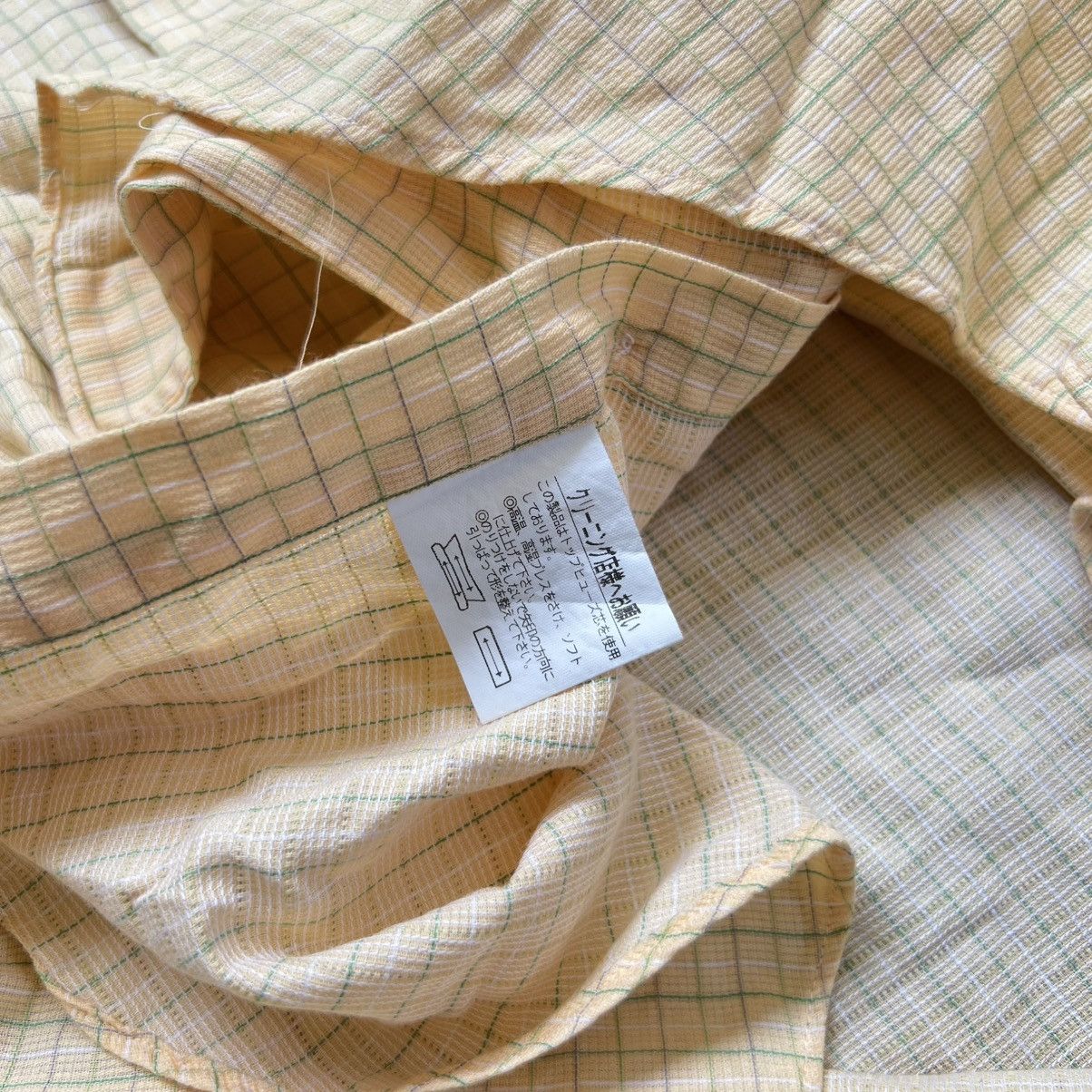 Issey Miyake Vintage Issey Miyake Plaid Gimmick Pocket Long Sleeve Shirt Size US L / EU 52-54 / 3 - 8 Thumbnail