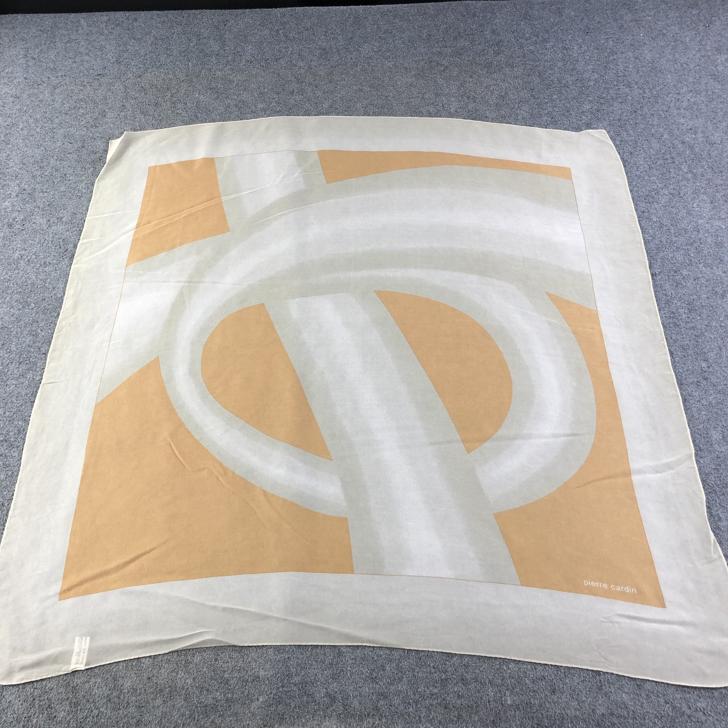 Pierre Cardin Vintage Pierre Cardin Slit Thread Silk Scarf M746 Size ONE SIZE - 1 Thumbnail