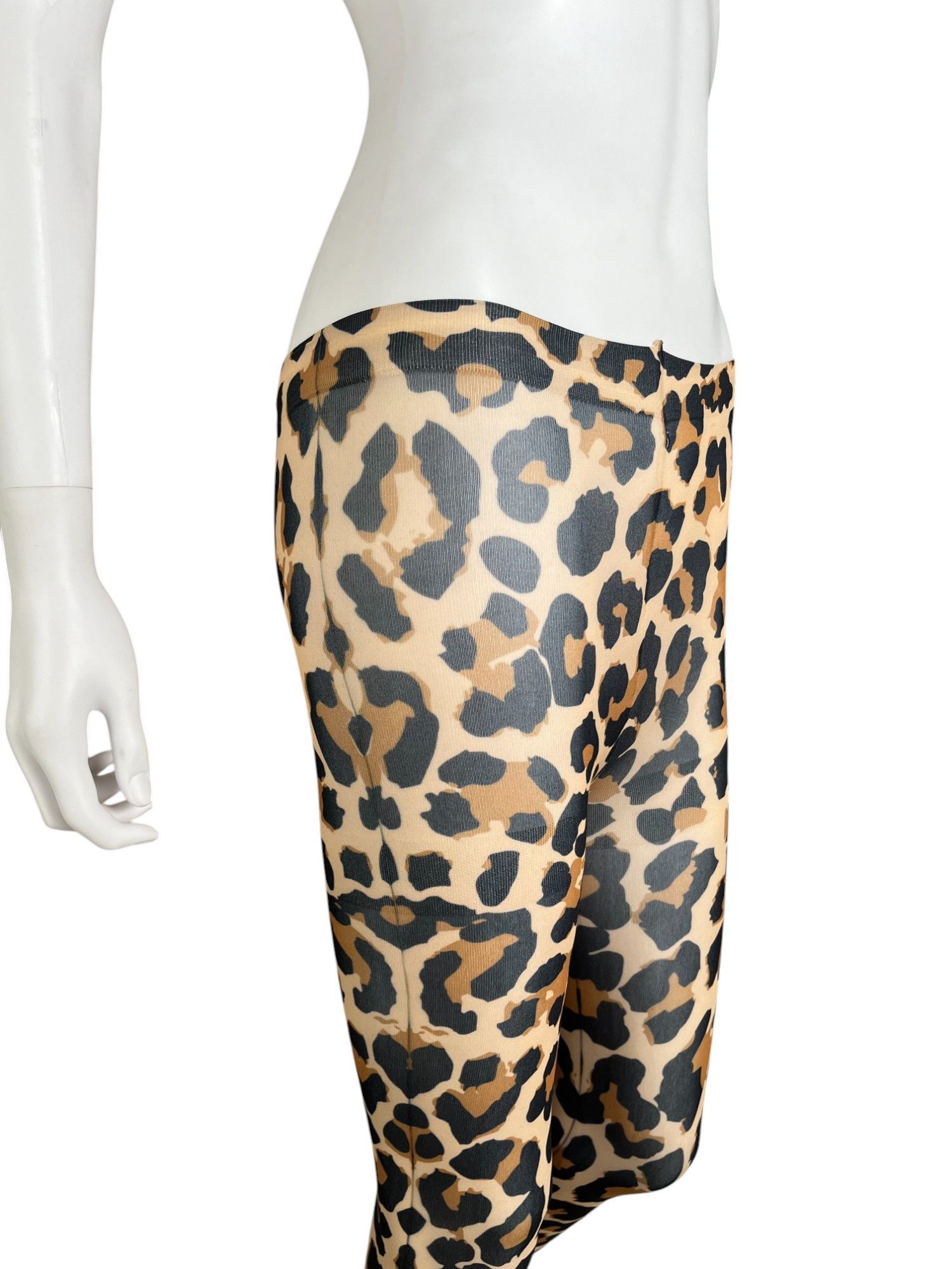 Junya Watanabe F/W 2020 Leopard Print Leggins Size 26" / US 2 / IT 38 - 5 Thumbnail