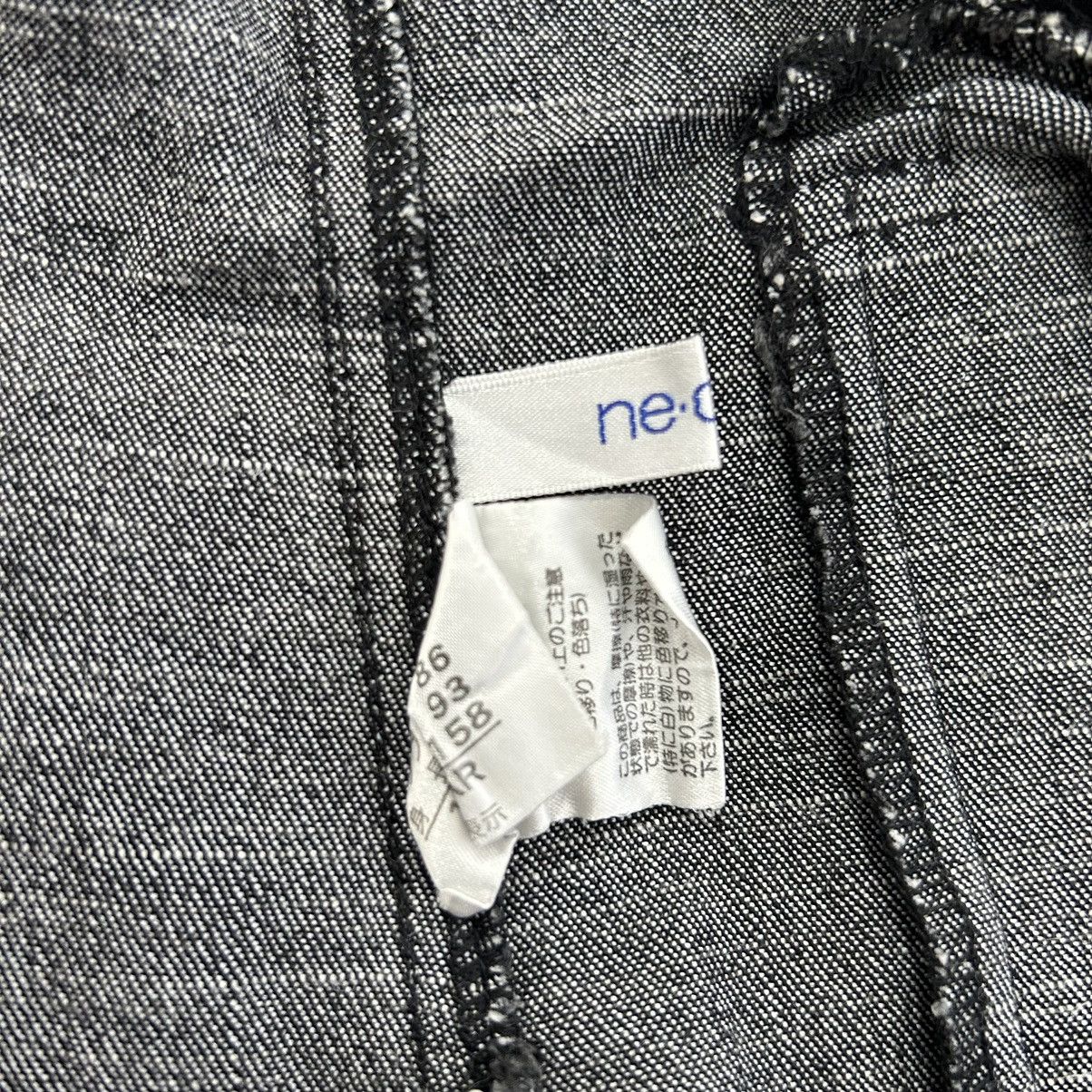 Vintage Vintage Ne-Ce-Sa Japanese Black Denim Jacket Size M / US 6-8 / IT 42-44 - 7 Thumbnail