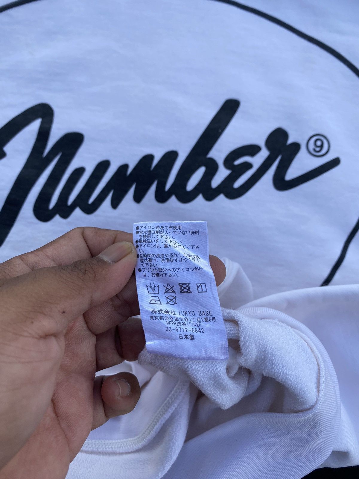 Number (N)ine Rare Number Nine Spellout Sweater Size US L / EU 52-54 / 3 - 17 Thumbnail