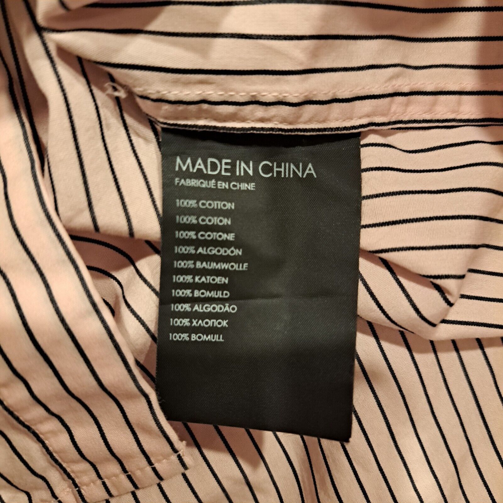 Club Monaco Club Monaco Thin Stripe Poplin Shirt Pink Men's Sz Large NWT Size US L / EU 52-54 / 3 - 6 Thumbnail