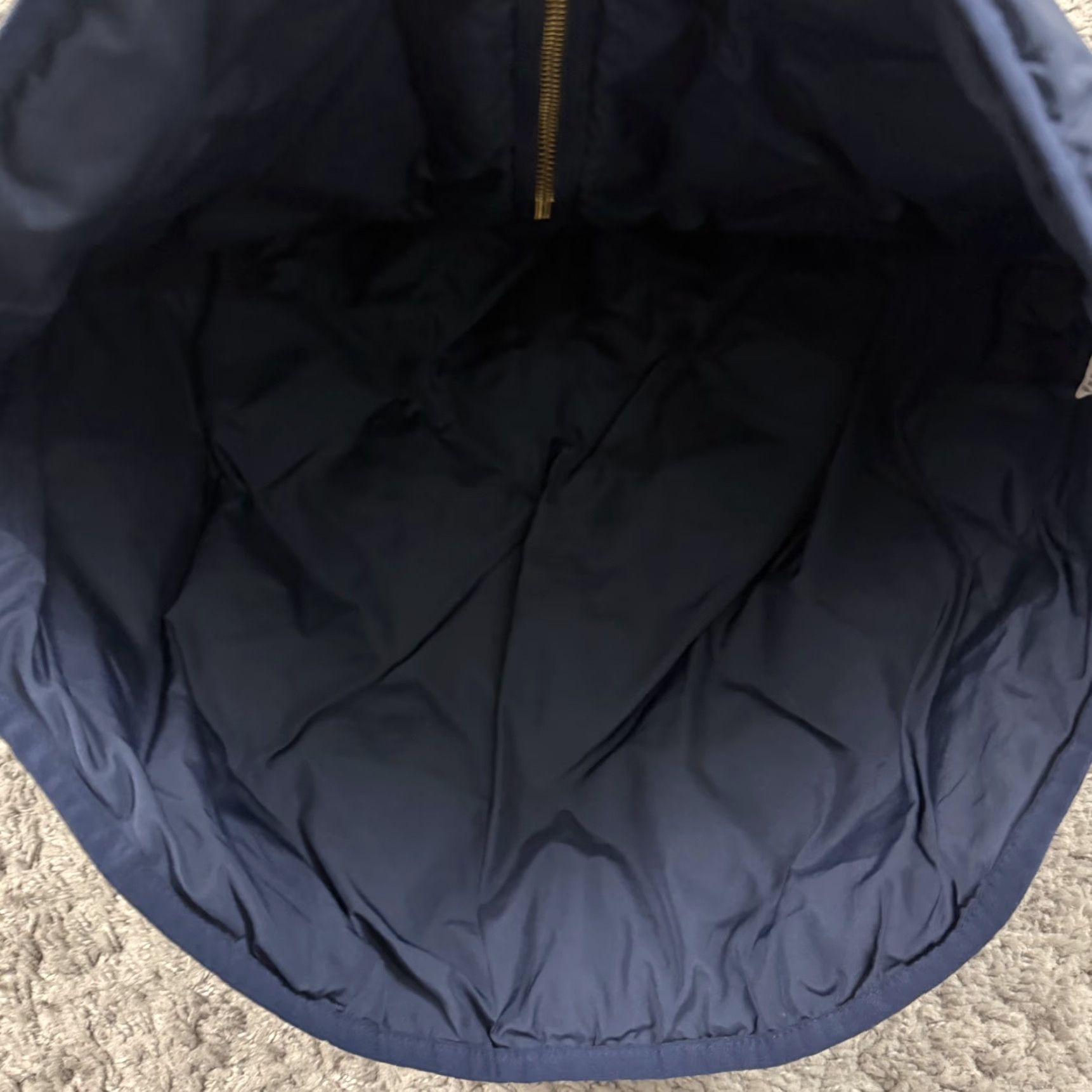 J.Crew VINTAGE J.CREW Vest Womens XS Blue Down Puffer Full Zip Quilted Pockets Lined 49194 Size XS / US 0-2 / IT 36-38 - 3 Thumbnail