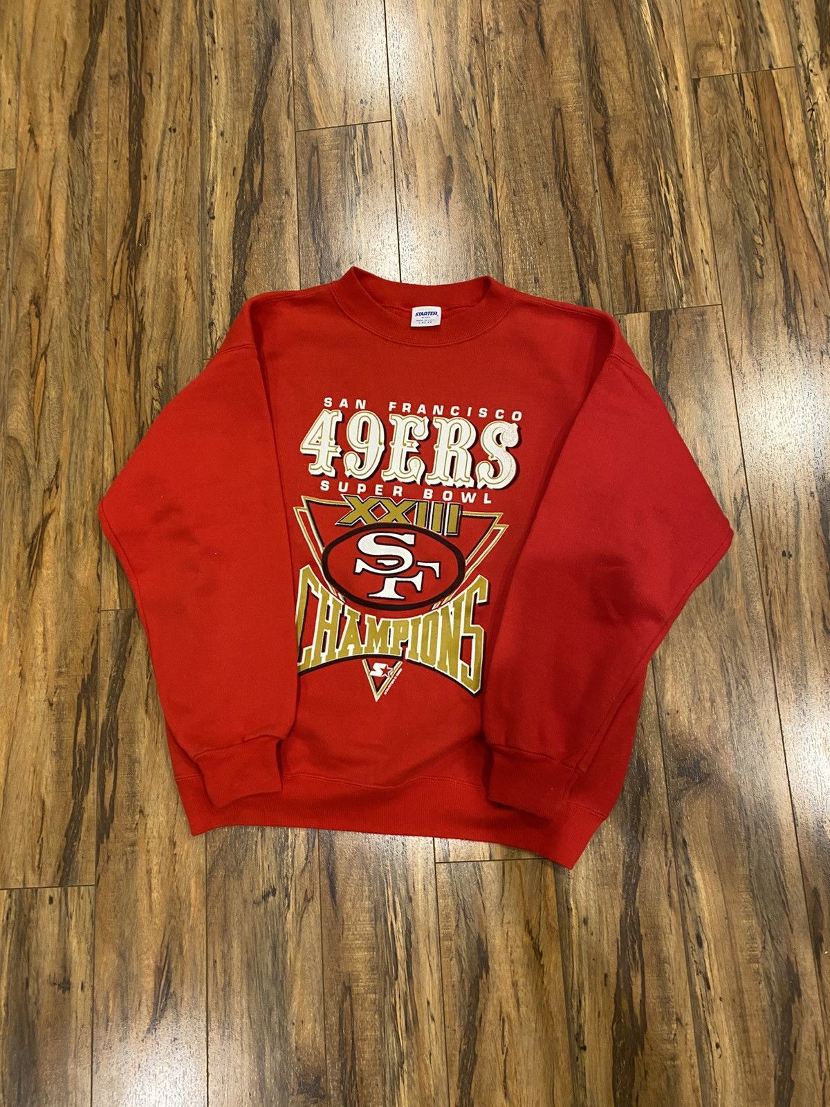NFL × Starter × Vintage Vintage San Francisco 49ers Starter Crewneck Size US L / EU 52-54 / 3 - 1 Thumbnail