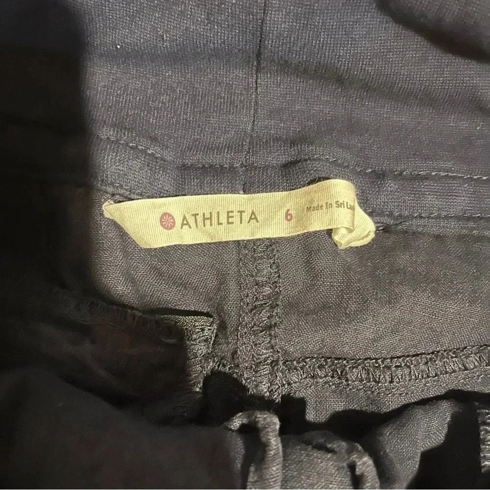 Athleta ATHLETA Lima Linen Skirt Size 6 Navy Blue Casual Size 28" / US 6 / IT 42 - 2 Thumbnail