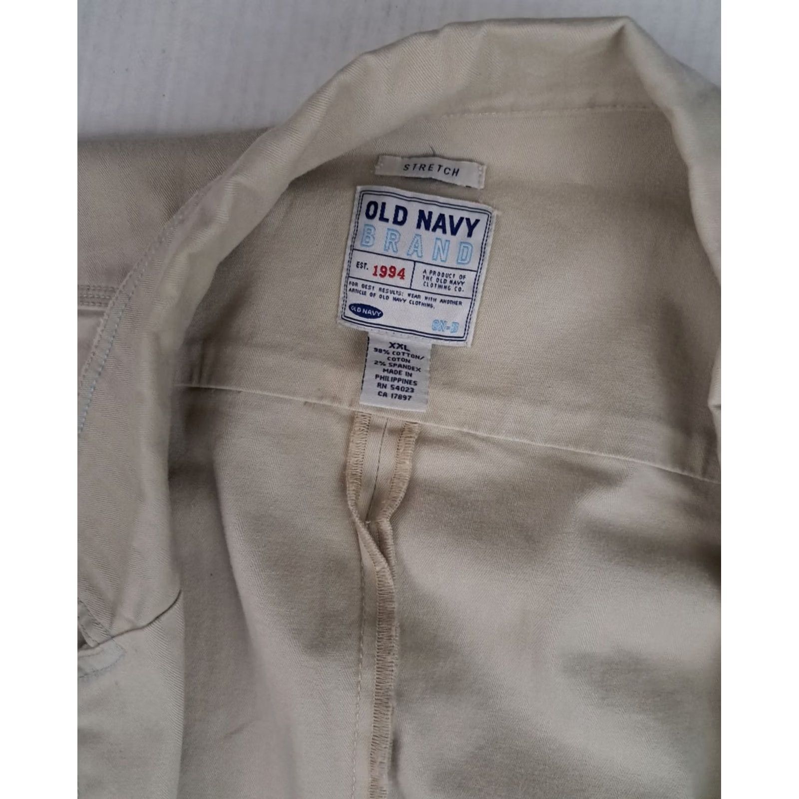 Old Navy Old Navy Blazer Woman Beige XXL Button Vintage Size XXL / US 16-18 / IT 52-54 - 2 Thumbnail