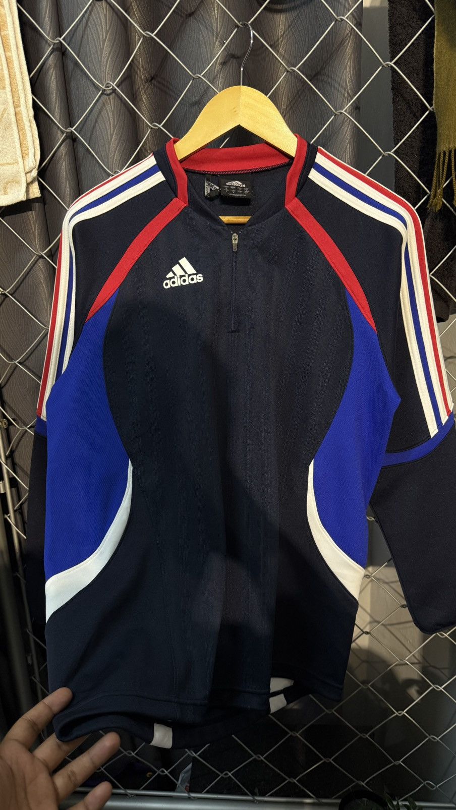 Adidas ADIDAS COLOURWAY FRANCE HEAVY JERSEY Size US M / EU 48-50 / 2 - 2 Thumbnail