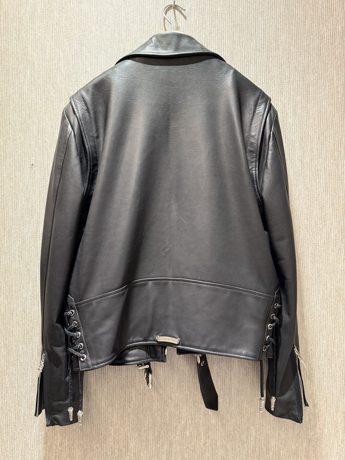 Chrome Hearts Chrome Hearts Black Leather Jacket Size US L / EU 52-54 / 3 - 2 Thumbnail