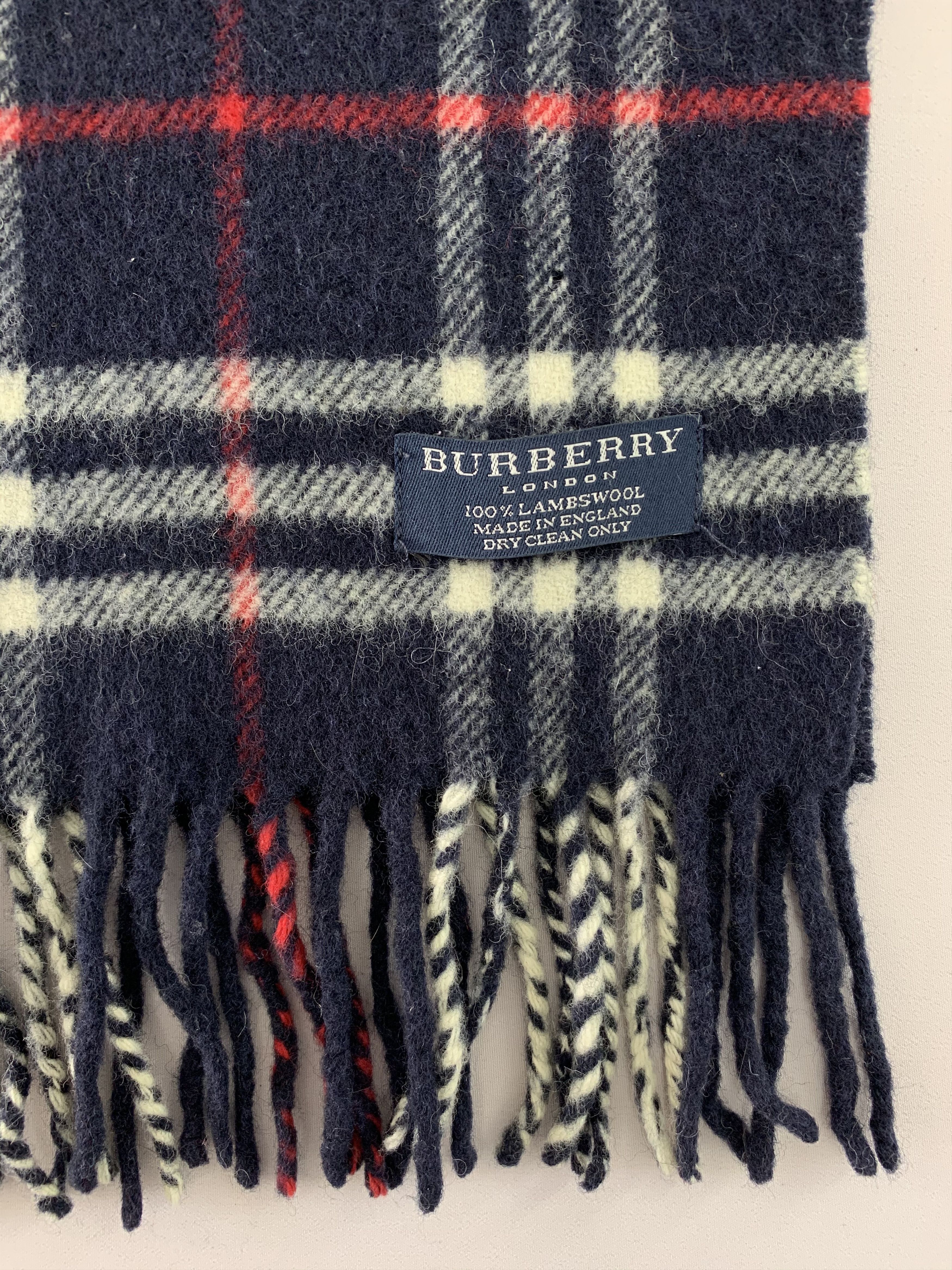 Burberry Burberry Scarf Wool Muffler Neck Wrap BL4326 Size ONE SIZE - 5 Thumbnail