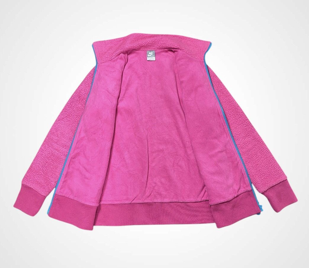 Nike × Vintage A10 Rare - Vintage Nike Zipper Fleece Jacket Size M / US 6-8 / IT 42-44 - 4 Thumbnail