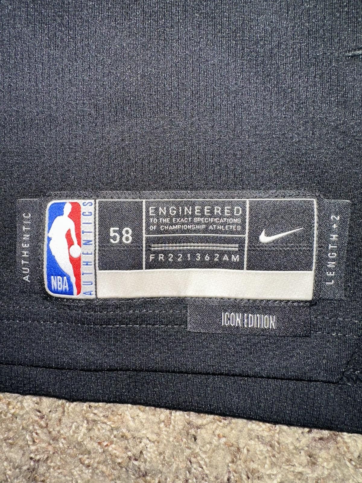 Nike Authentic Nike Men’s NBA Brooklyn Nets Dri Fit ADV Jersey Size US XXL / EU 58 / 5 - 2 Thumbnail