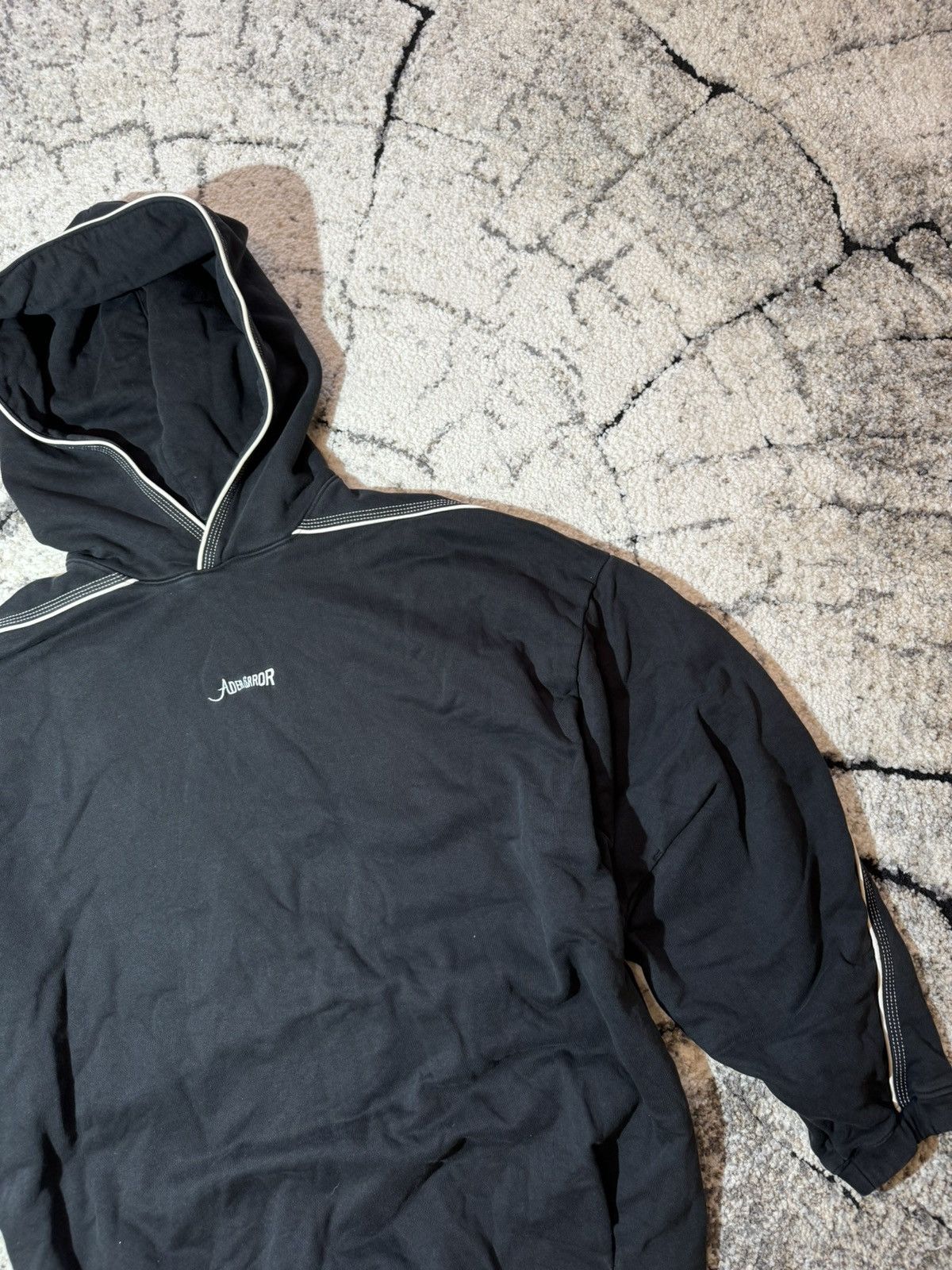 Ader Error ADER ERROR 22FW Black Top Hooded Streetwear Size A2 Size US M / EU 48-50 / 2 - 3 Thumbnail