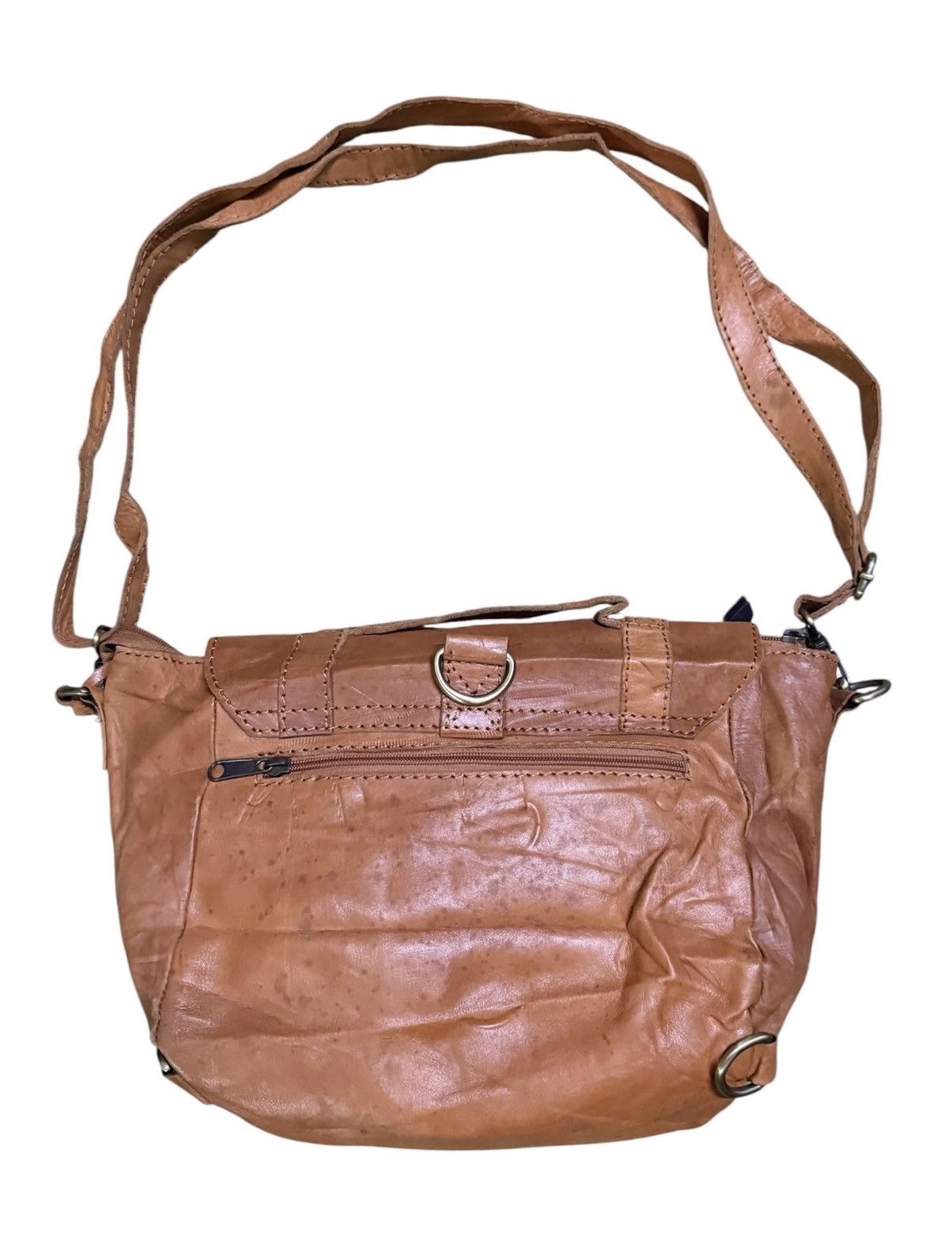 Japanese Brand Crossbody Leather Bag / Shoulder Bag Size ONE SIZE - 2 Thumbnail