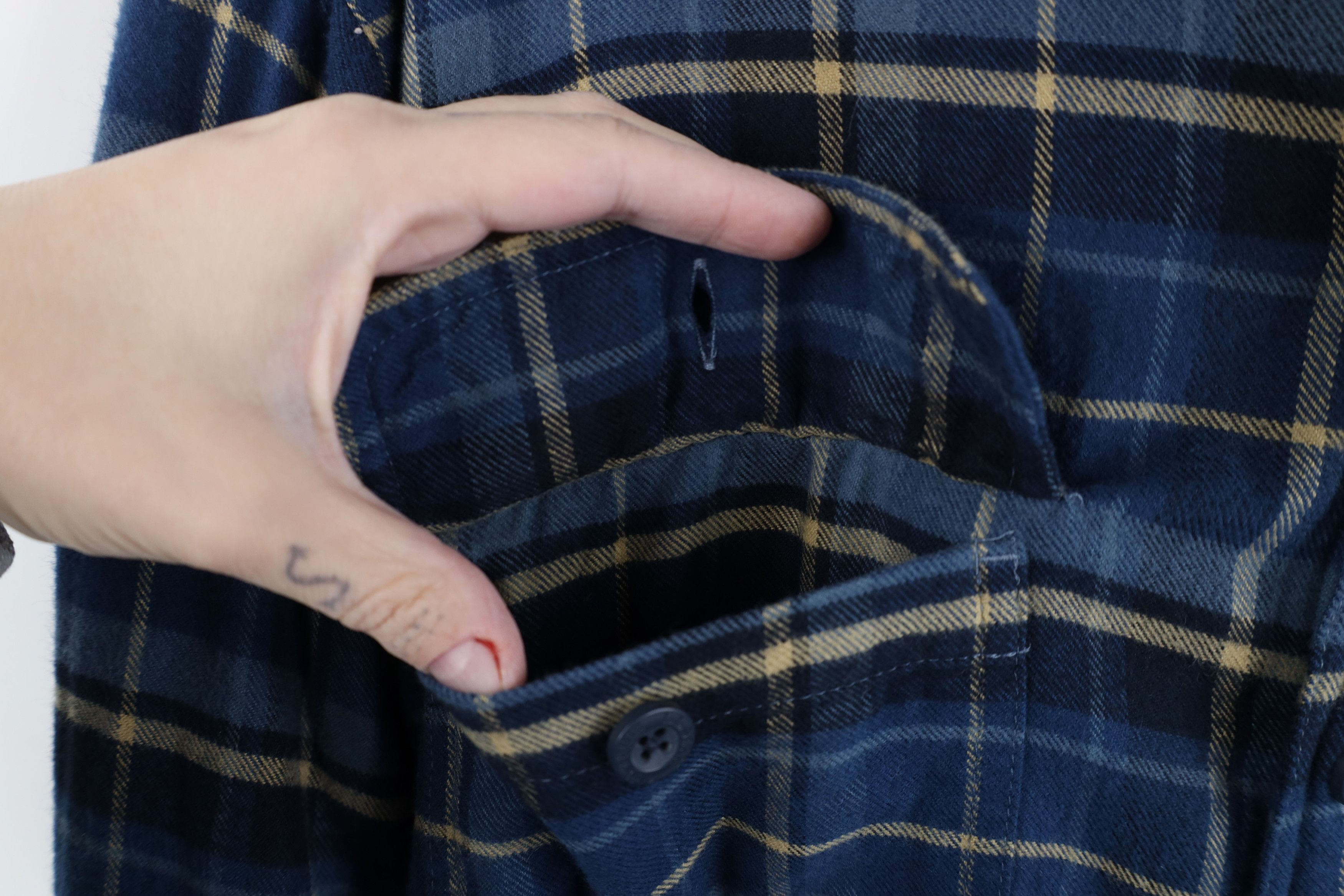 L.L. Bean Vintage LL Bean Lined Flannel Button Shirt Jacket Jac Shirt Size US XL / EU 56 / 4 - 6 Thumbnail