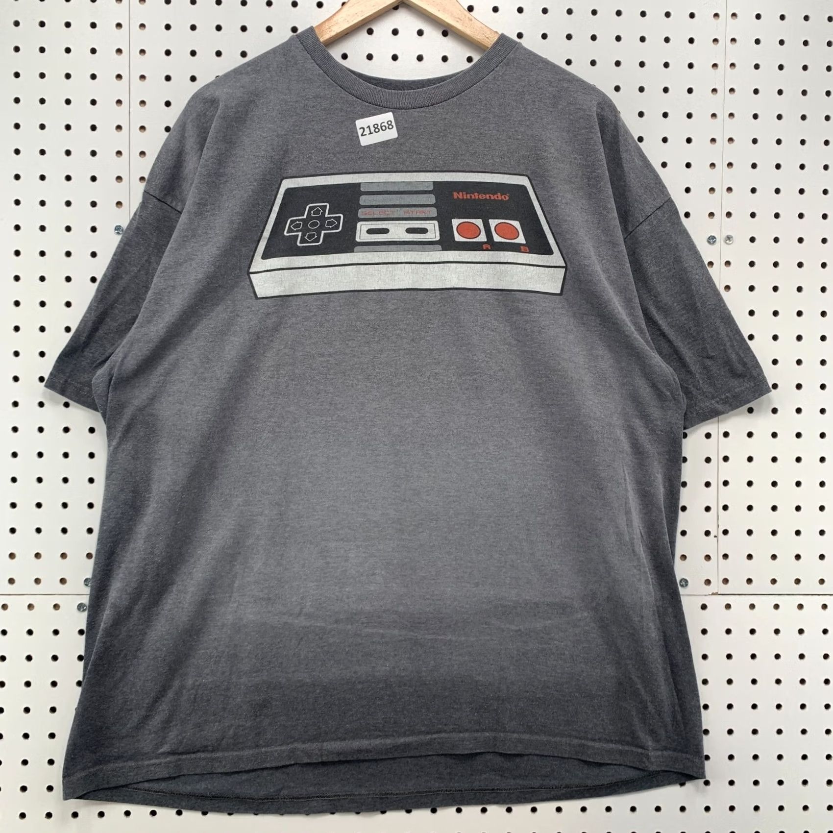 Nintendo Nintendo Controller Shirt Unisex Adults 2XL Gray Video Game TEE Size US XXL / EU 58 / 5 - 6 Thumbnail