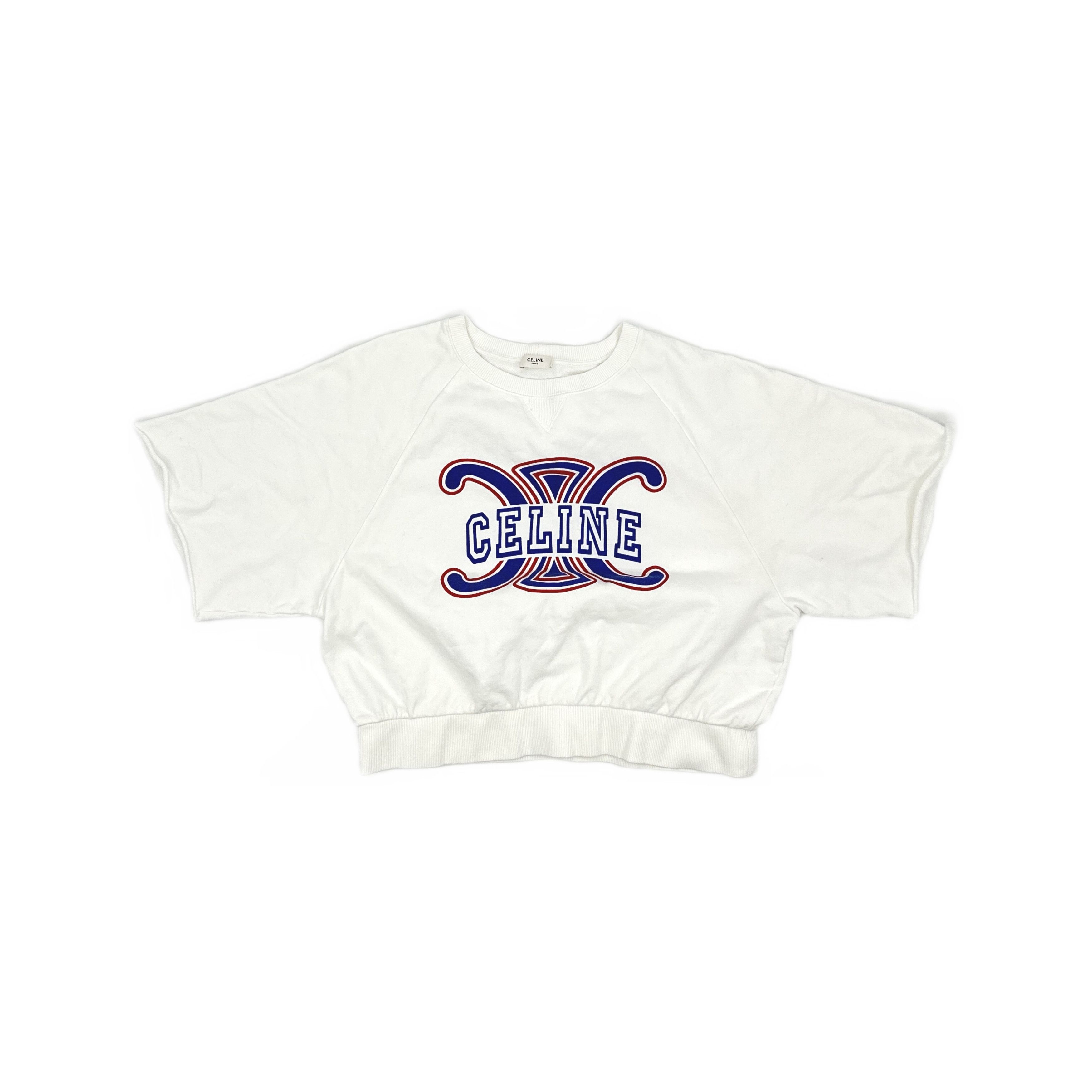 Celine Celine Letter Logo Sweatshirt Size M Size M / US 6-8 / IT 42-44 - 1 Thumbnail
