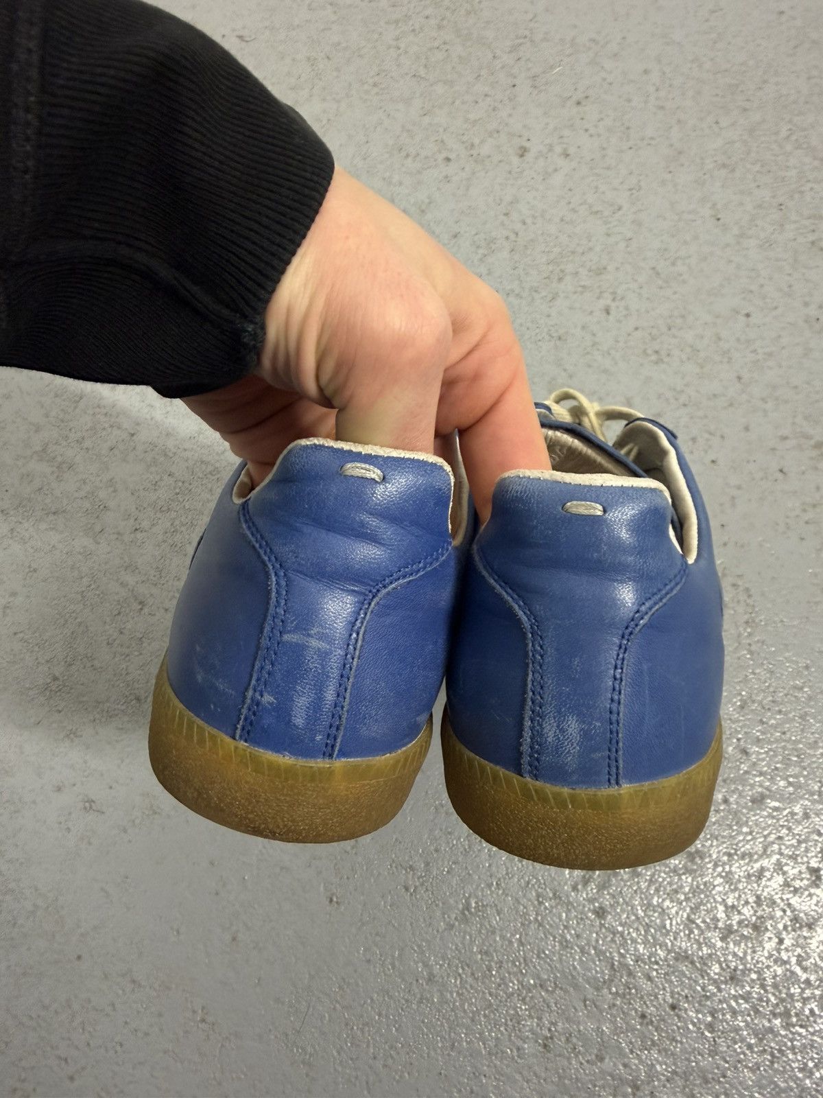 Maison Margiela Maison Margiela Gat Replica Leather Sneakers Size US 8 / EU 41 - 7 Thumbnail