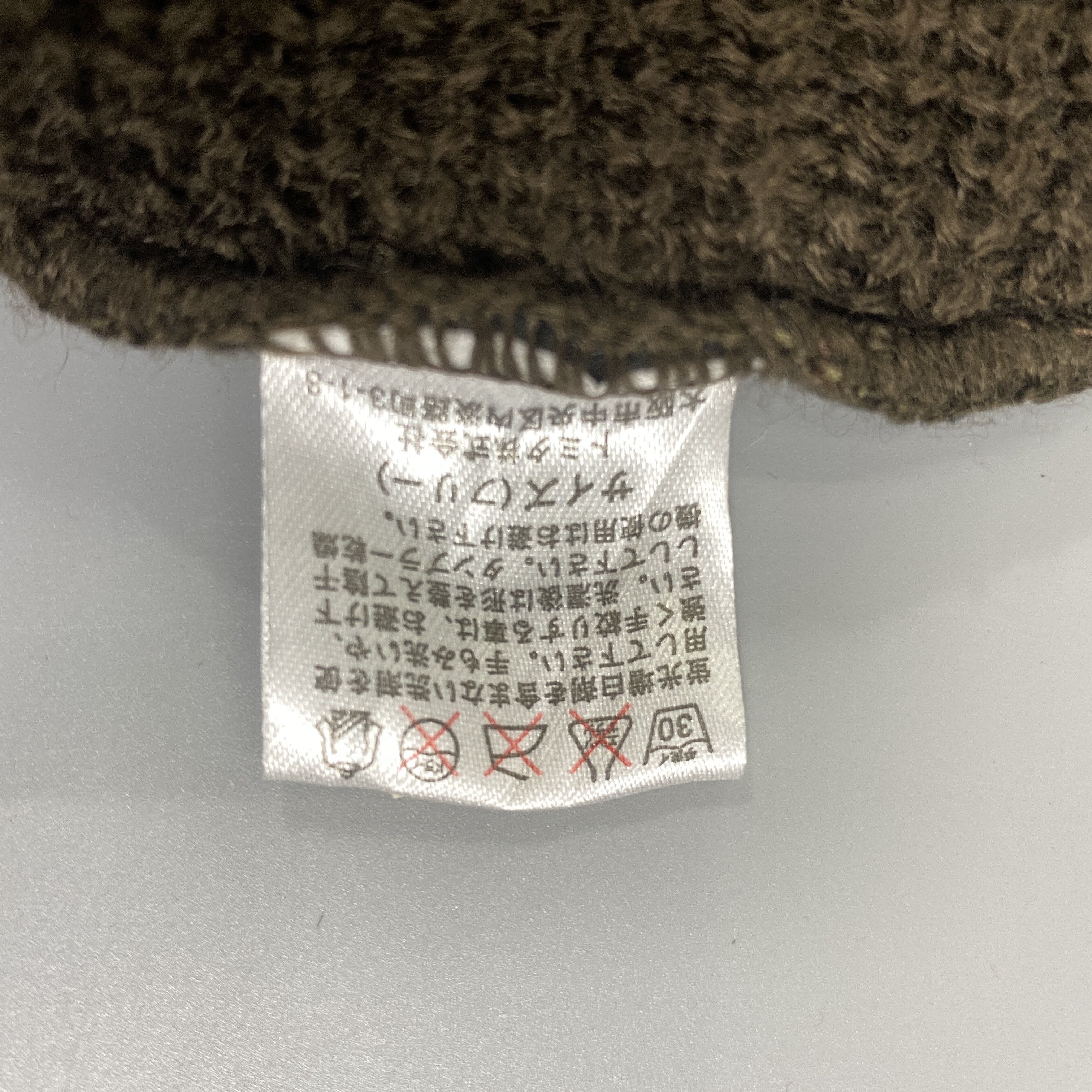 Japanese Brand Ski Cap Hat With Zipper -BN847 Size ONE SIZE - 8 Thumbnail
