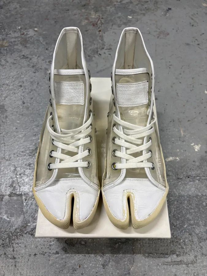 Maison Margiela Maison Margiela Tabi White Transparent Size US 8 / IT 38 - 2 Thumbnail