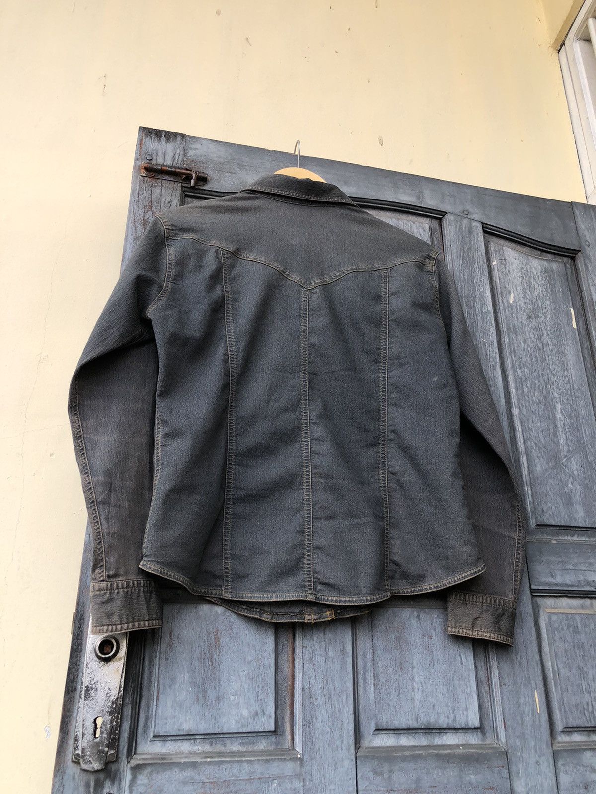 Vintage Flash Stretch Button Faded Distressed Japanese Babes Style Size M / US 6-8 / IT 42-44 - 14 Thumbnail