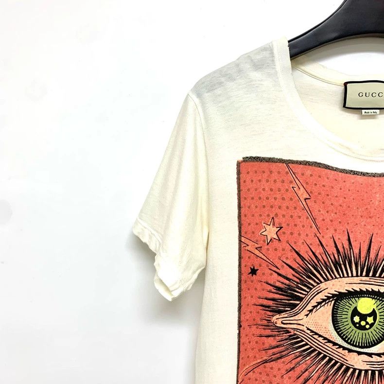 Gucci Gucci Devil's Eye short-sleeved T-shirt 2502-Nextarrow Size US S / EU 44-46 / 1 - 8 Thumbnail