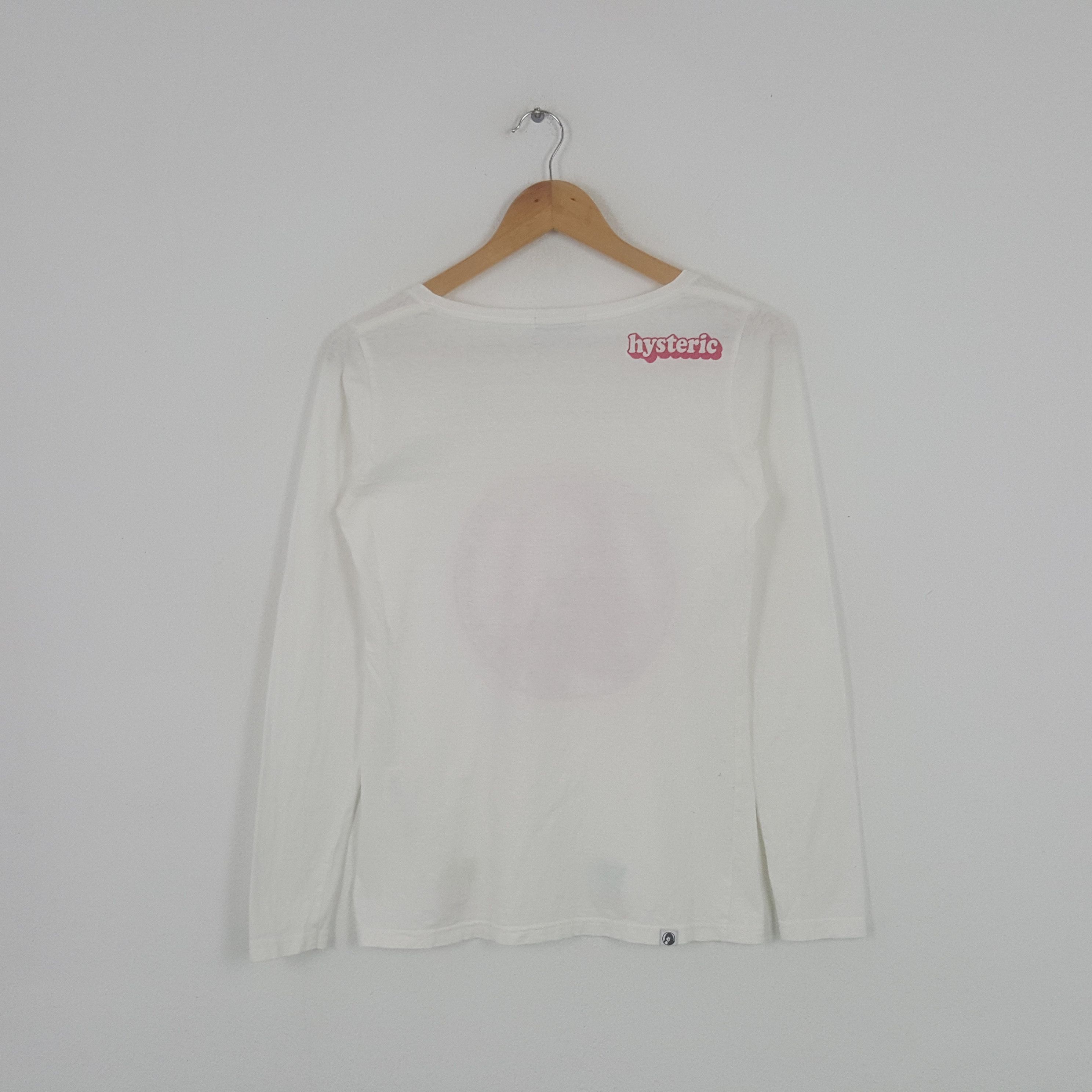 Hysteric Glamour × Japanese Brand × Vintage Vintage Hysteric Glamour Makes Me Smile Long Sleeve tshirt Size XS / US 0-2 / IT 36-38 - 3 Thumbnail